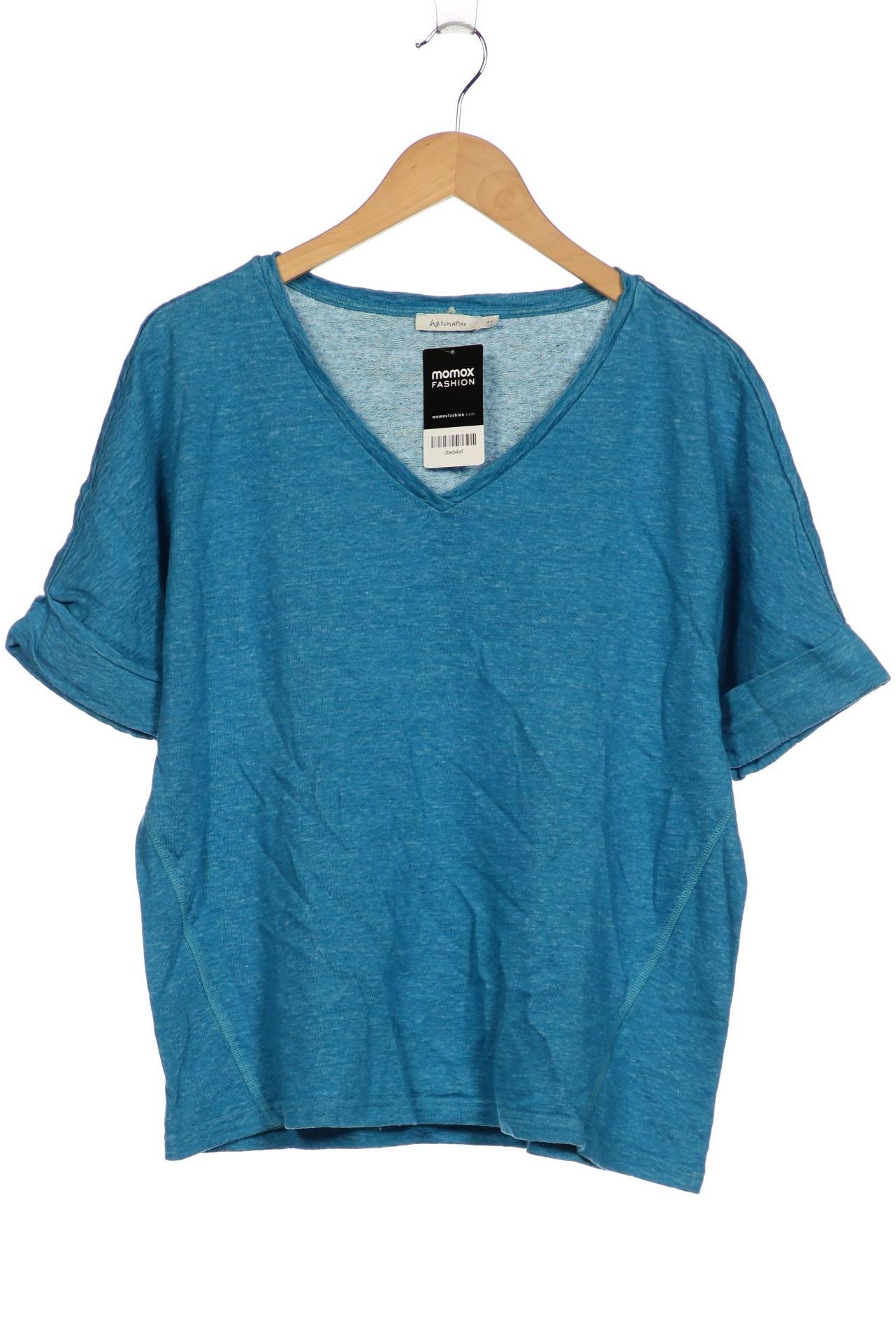 

hessnatur Damen T-Shirt, blau, Gr. 46