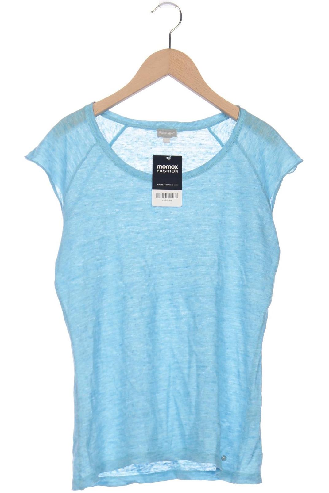 

hessnatur Damen T-Shirt, blau, Gr. 38