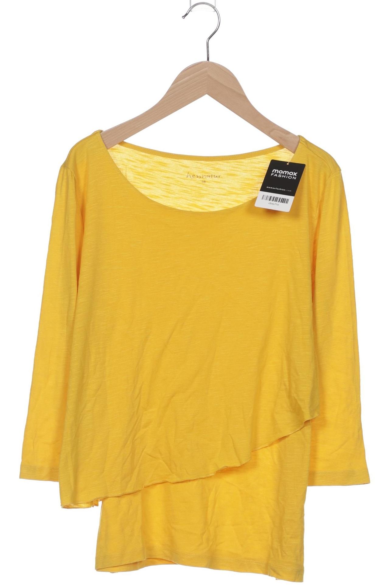 

hessnatur Damen T-Shirt, gelb, Gr. 38