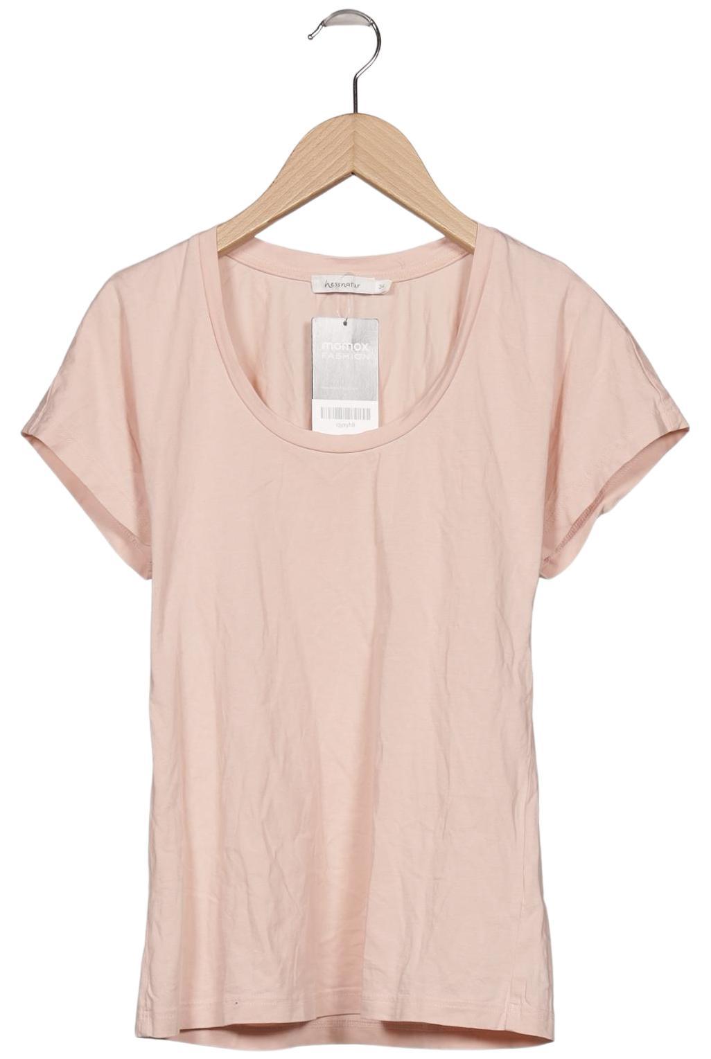 

hessnatur Damen T-Shirt, pink, Gr. 34