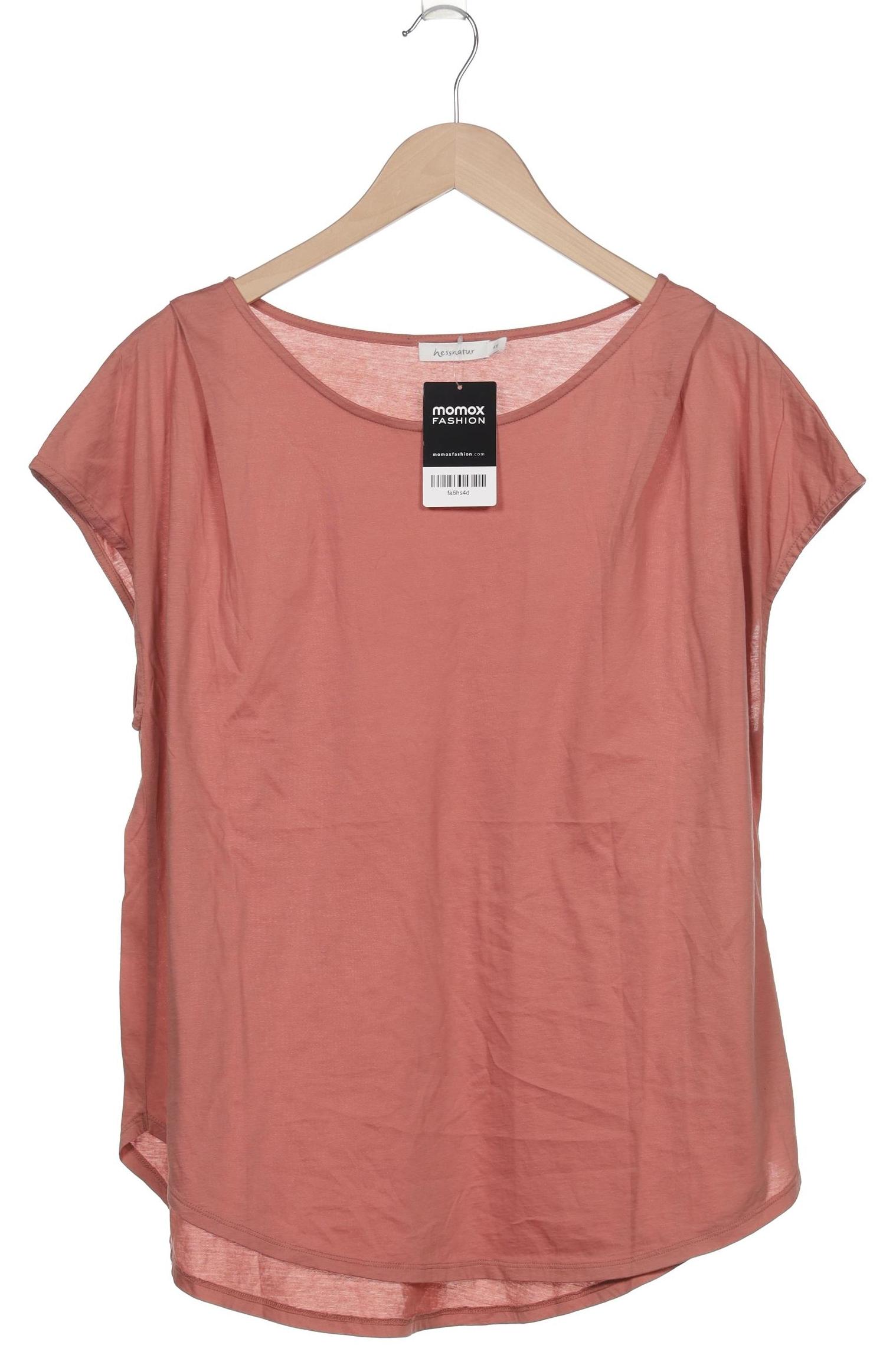 

hessnatur Damen T-Shirt, pink, Gr. 46