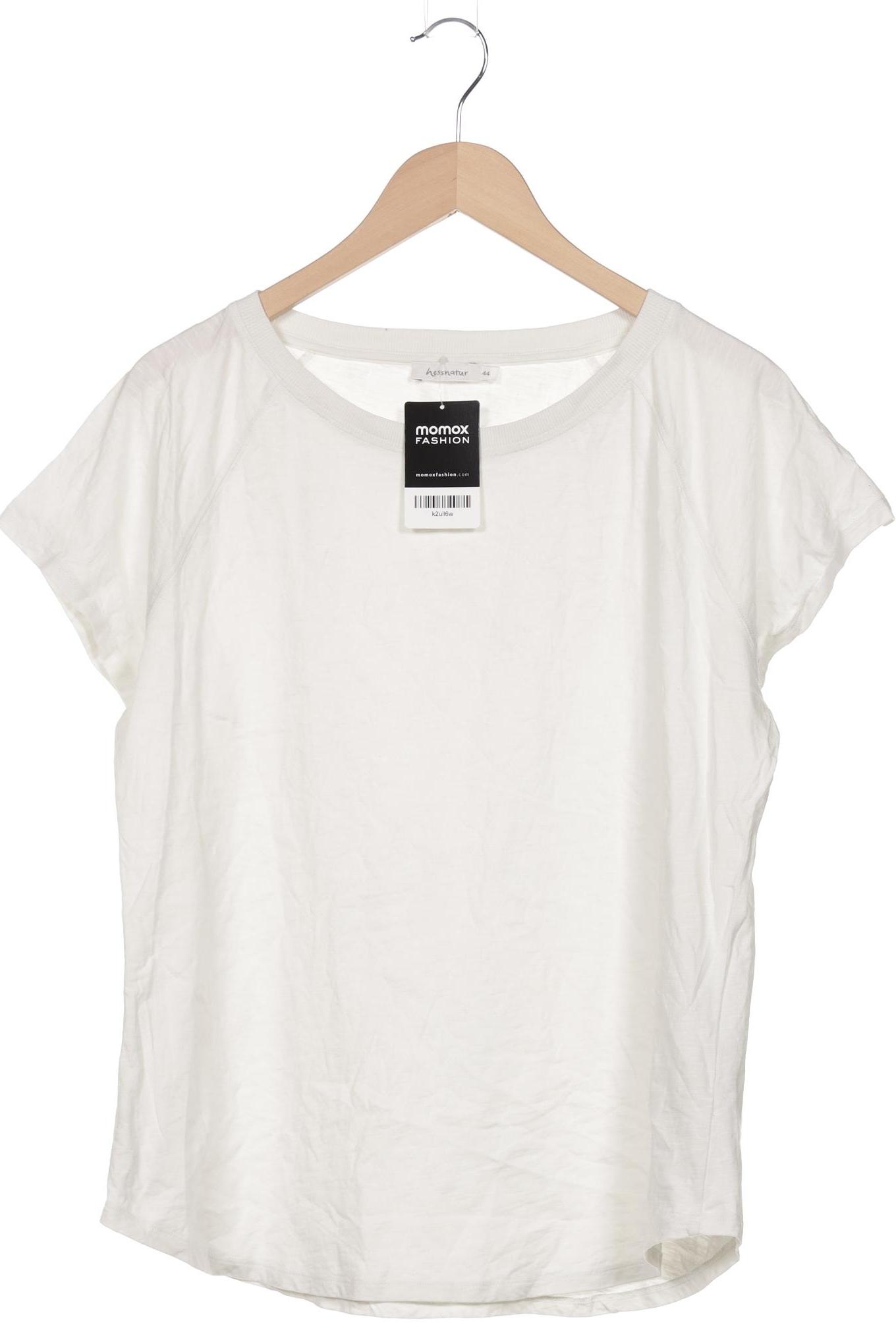 

hessnatur Damen T-Shirt, weiß, Gr. 44