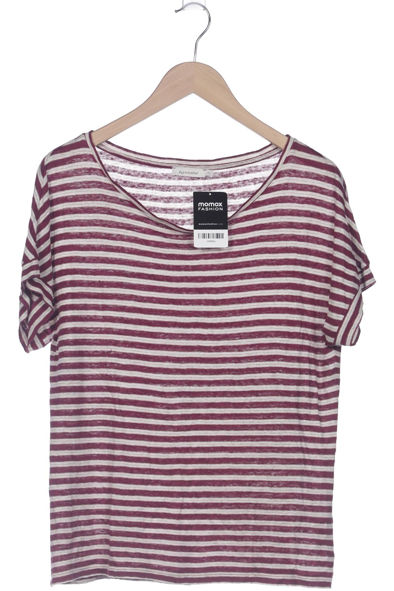 

hessnatur Damen T-Shirt, bordeaux, Gr. 42