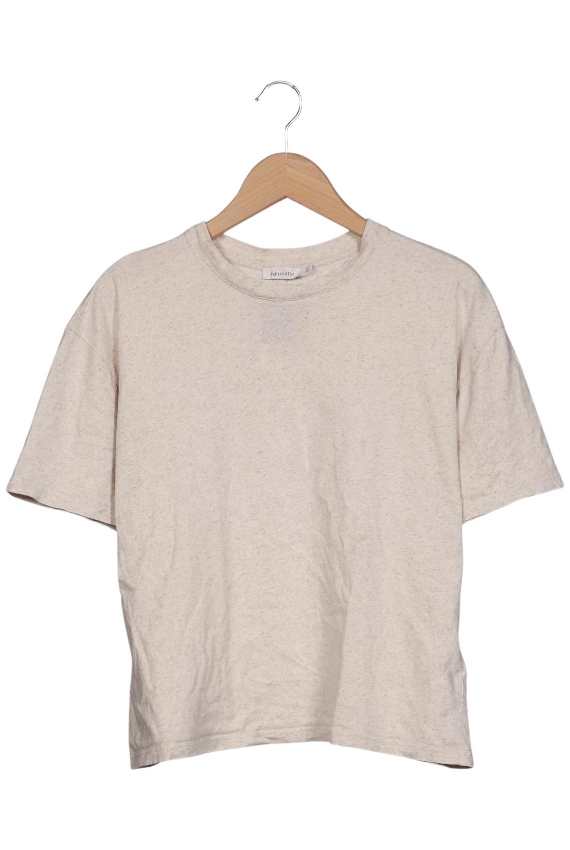 

hessnatur Damen T-Shirt, beige, Gr. 38