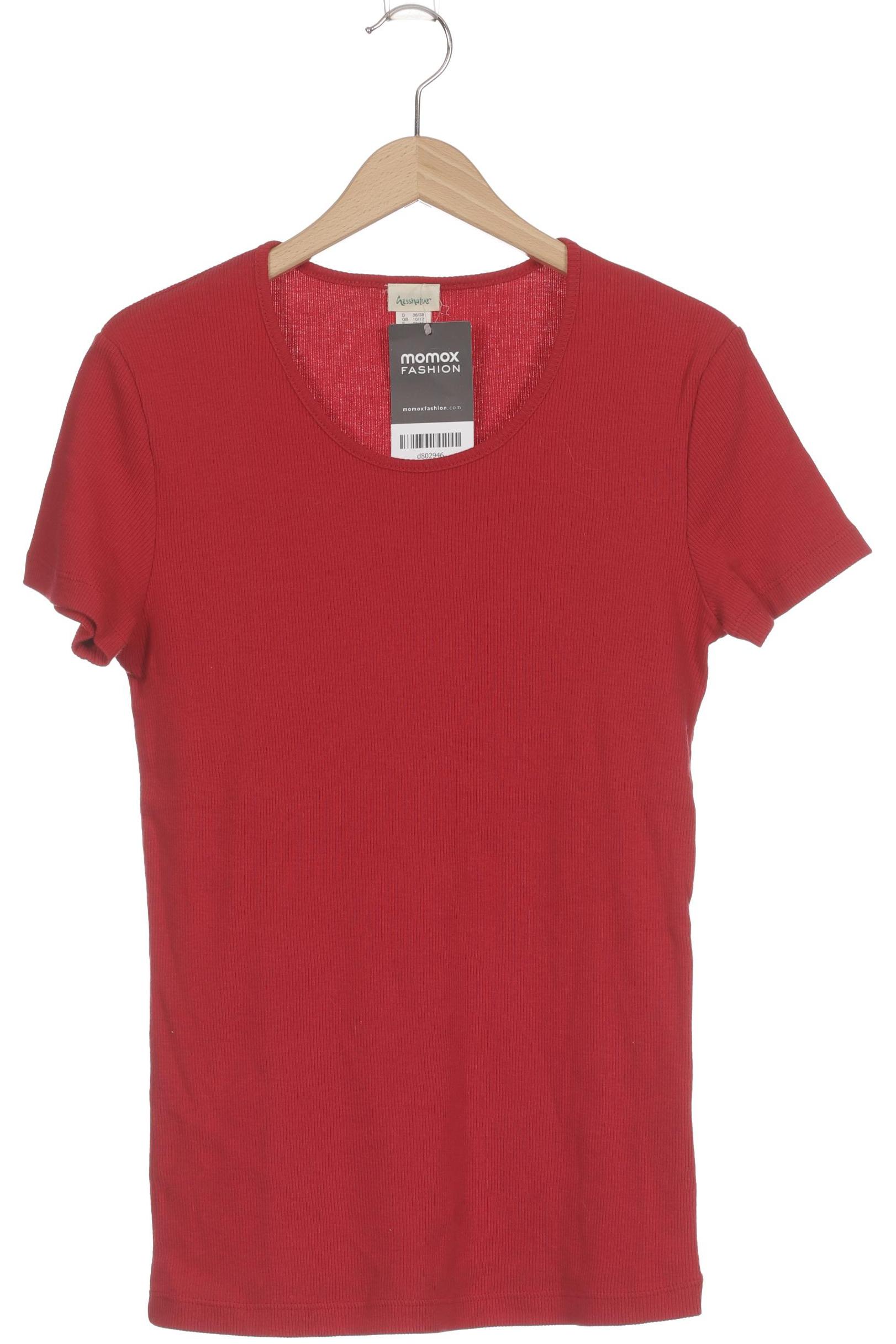 

hessnatur Damen T-Shirt, rot, Gr. 36