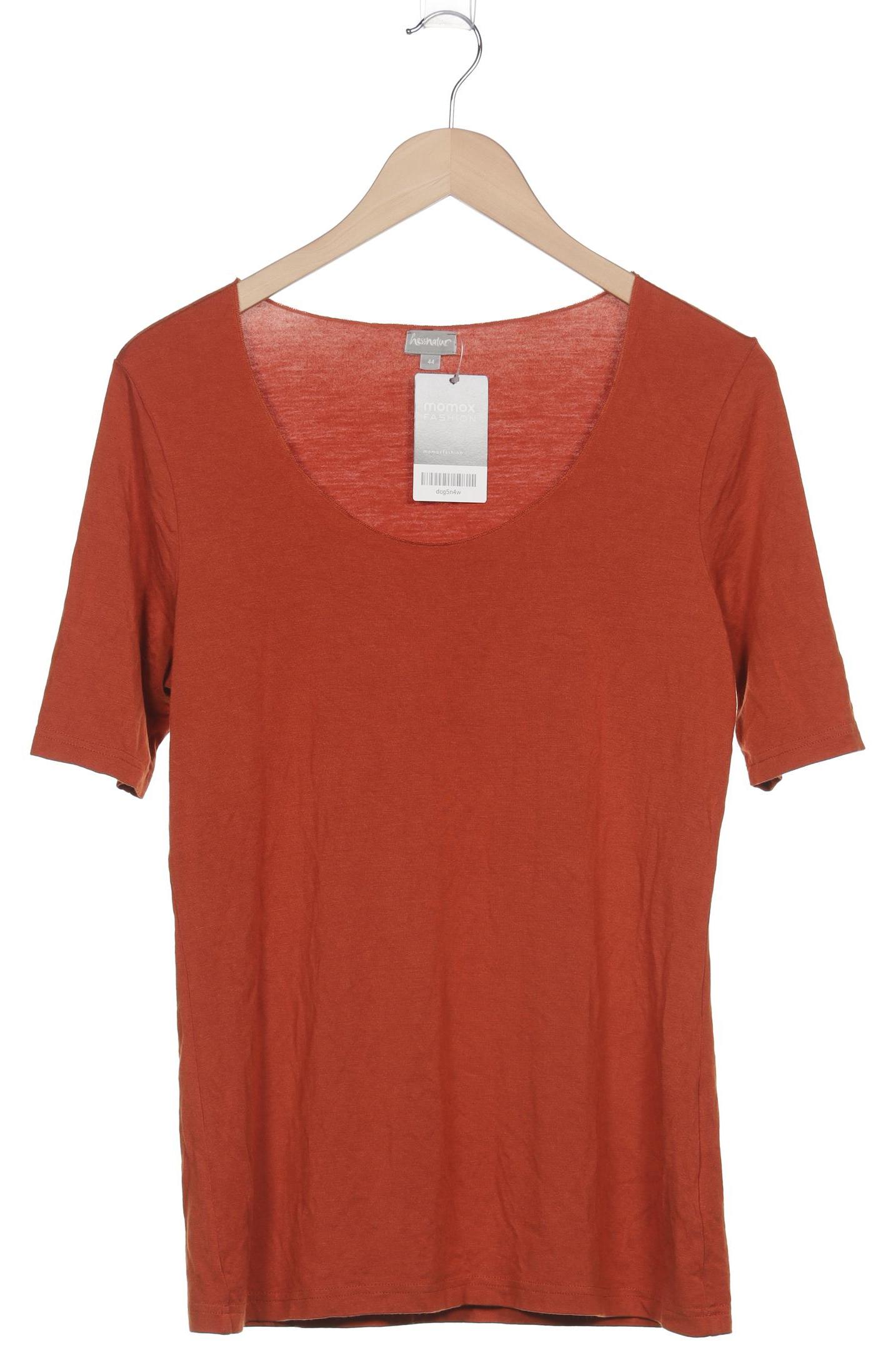 

hessnatur Damen T-Shirt, orange, Gr. 44