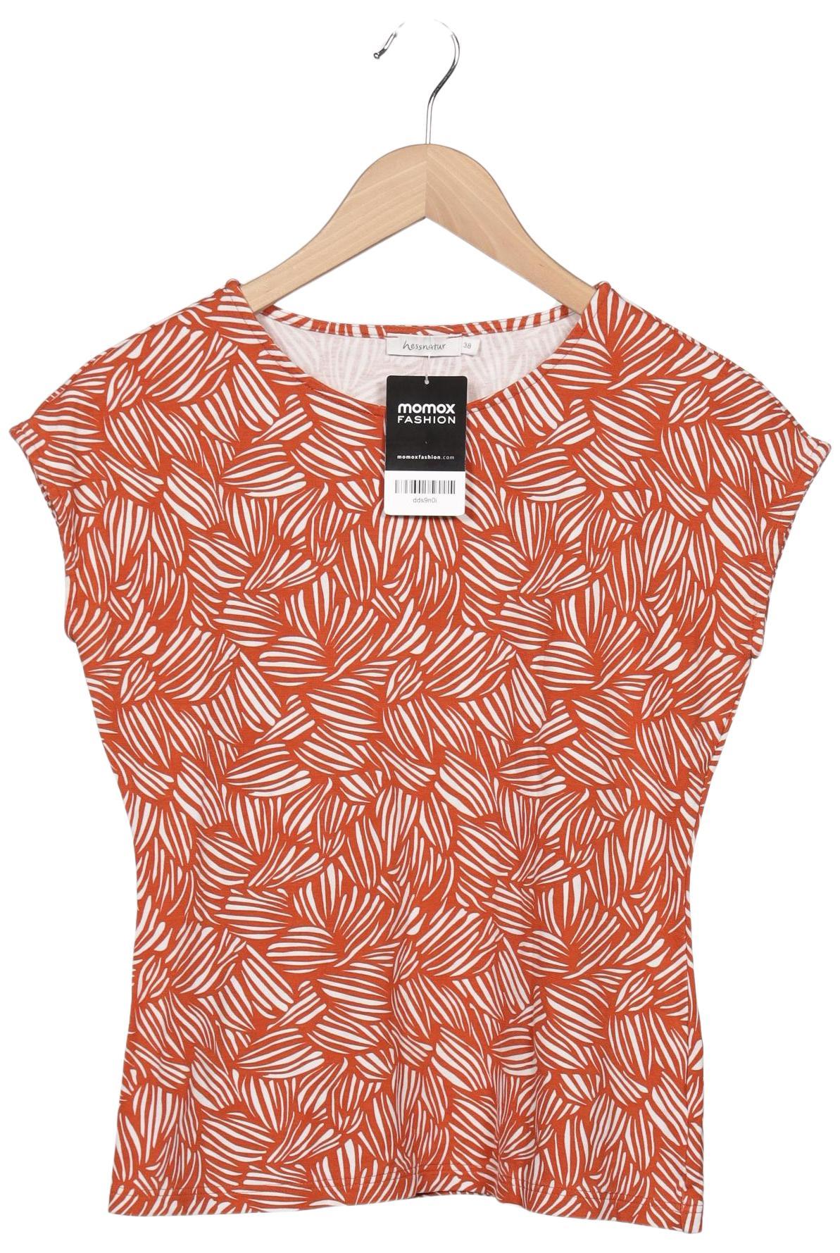 

hessnatur Damen T-Shirt, orange, Gr. 38