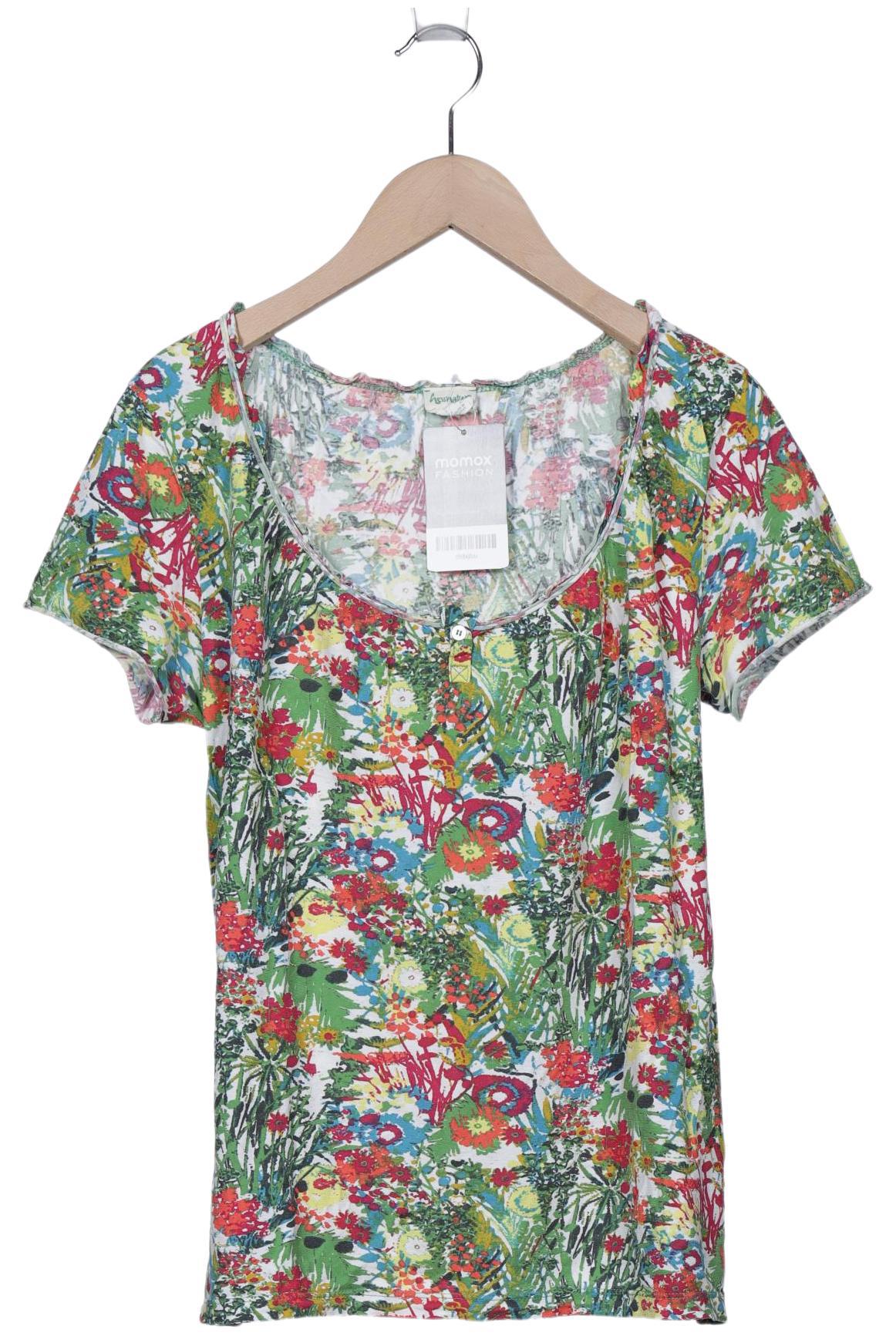 

hessnatur Damen T-Shirt, mehrfarbig, Gr. 36
