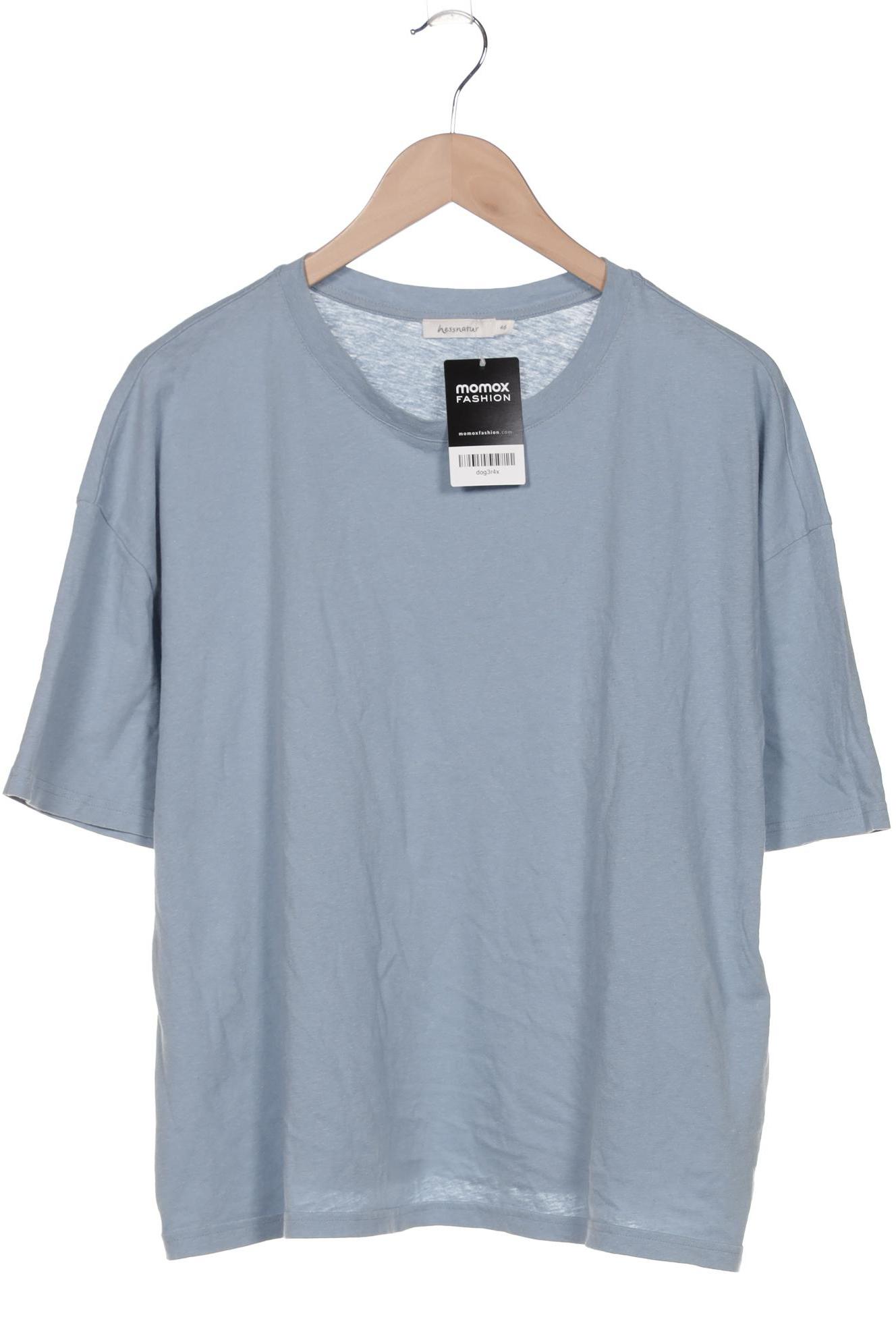 

hessnatur Damen T-Shirt, hellblau, Gr. 46