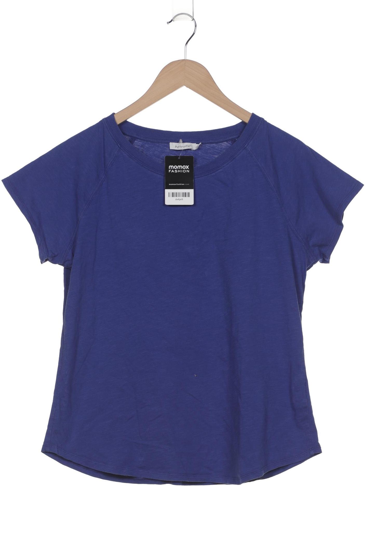 

hessnatur Damen T-Shirt, blau, Gr. 42