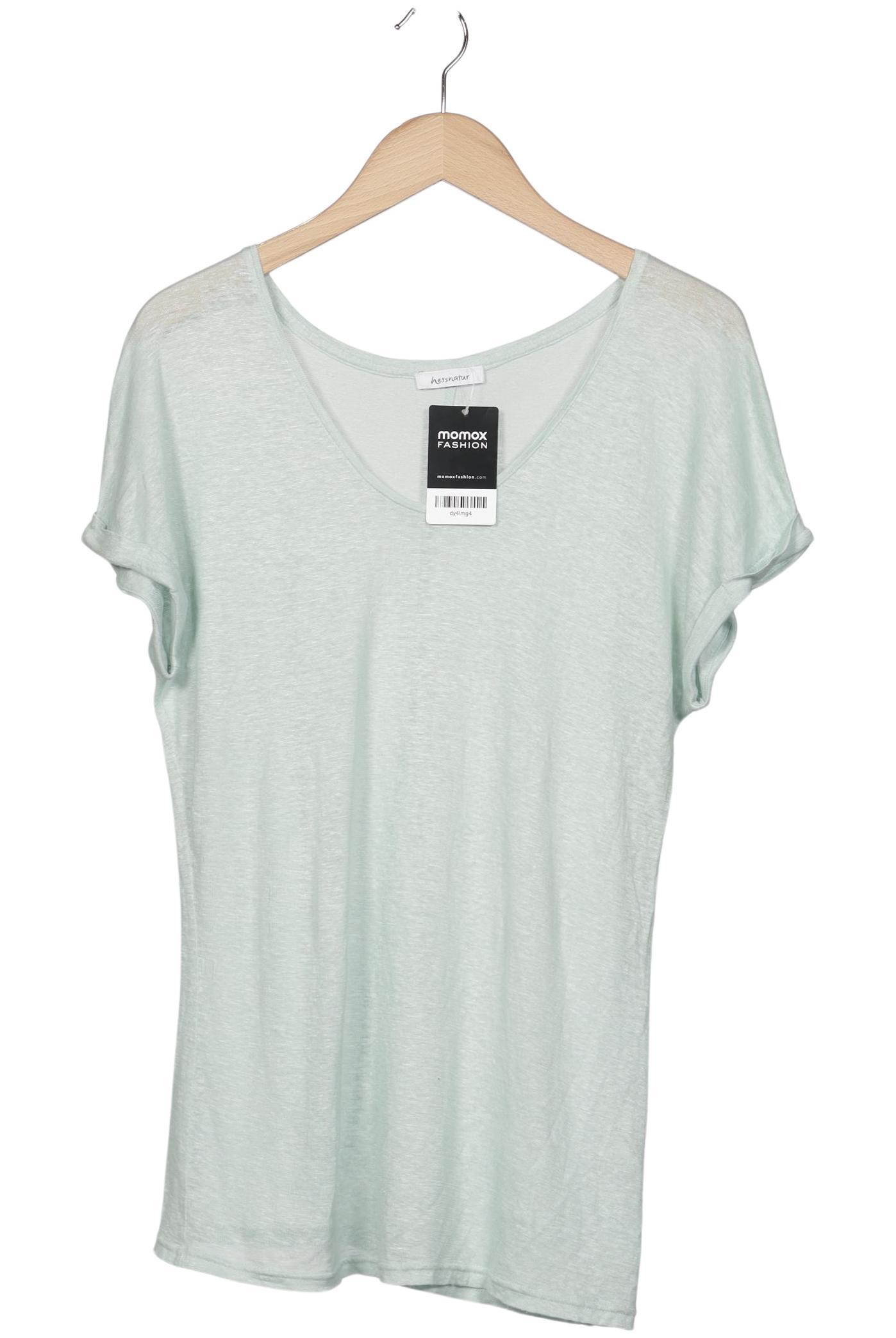 

hessnatur Damen T-Shirt, hellgrün, Gr. 38