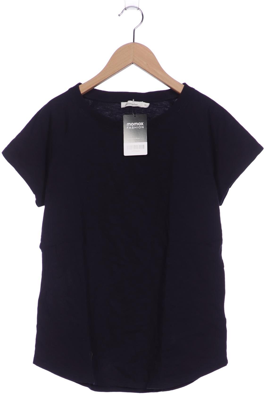 

hessnatur Damen T-Shirt, marineblau, Gr. 38
