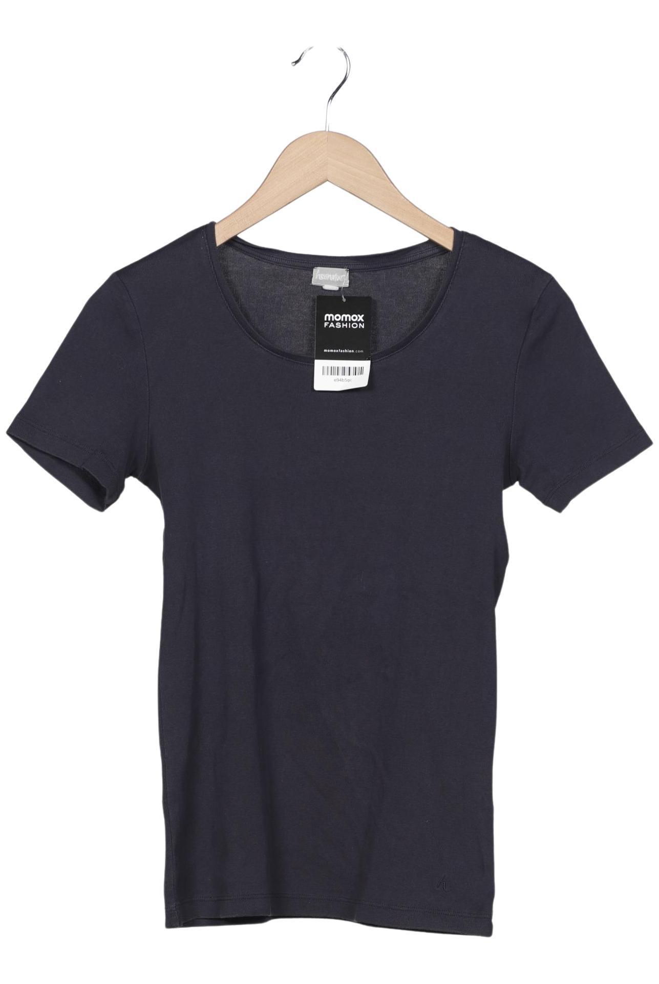 

hessnatur Damen T-Shirt, marineblau, Gr. 36