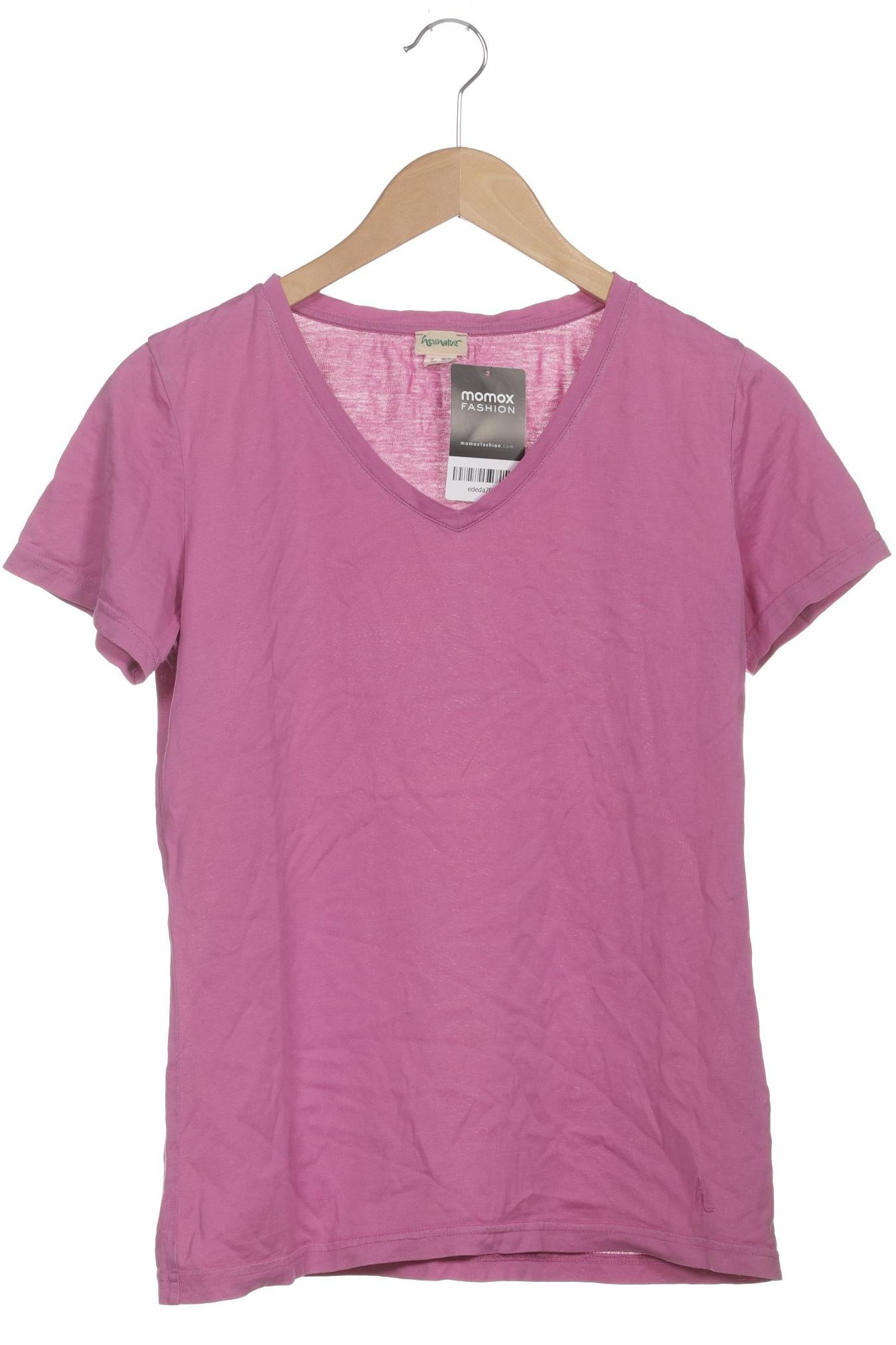 

hessnatur Damen T-Shirt, pink, Gr. 36