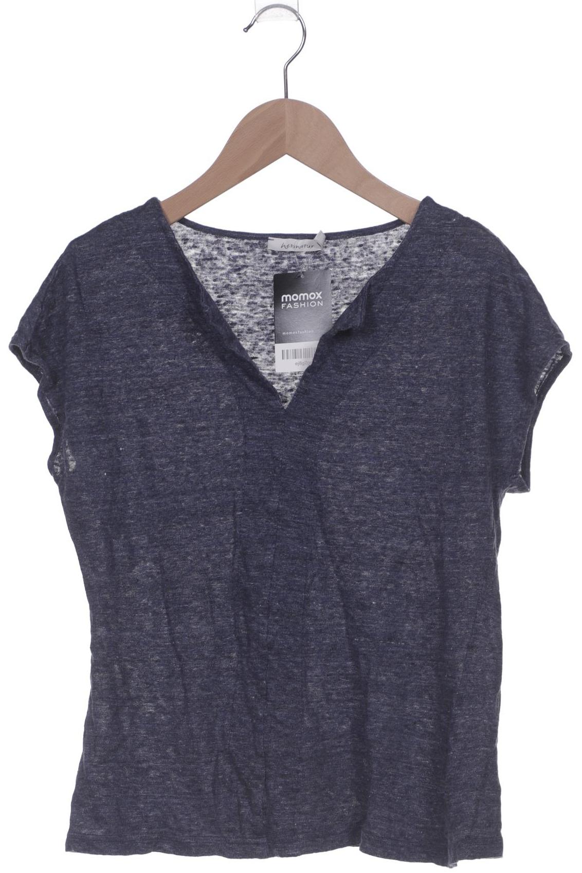

hessnatur Damen T-Shirt, marineblau, Gr. 36