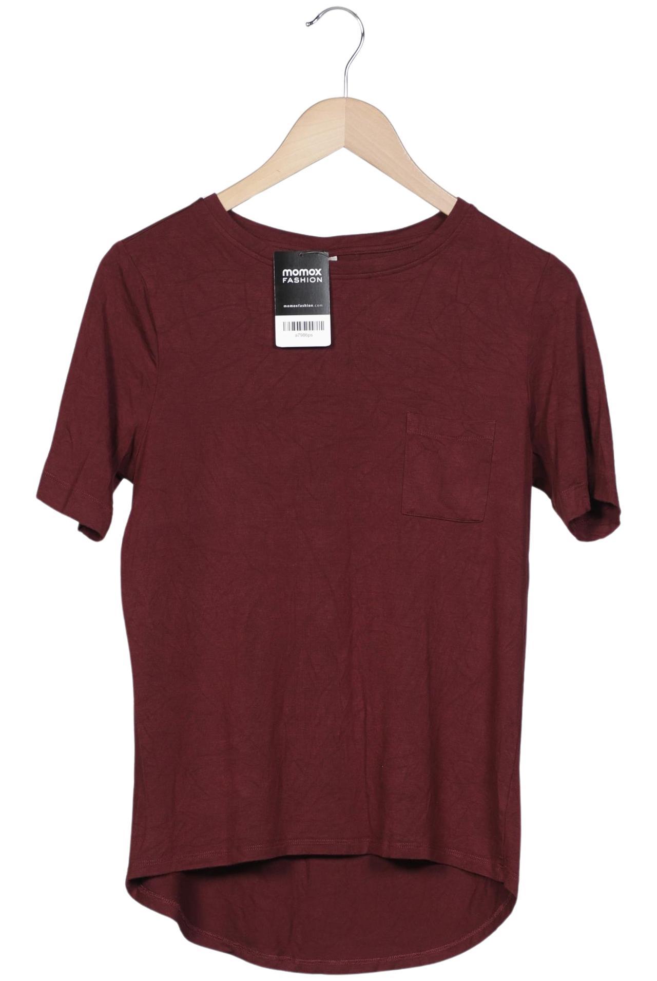 

hessnatur Damen T-Shirt, bordeaux, Gr. 40