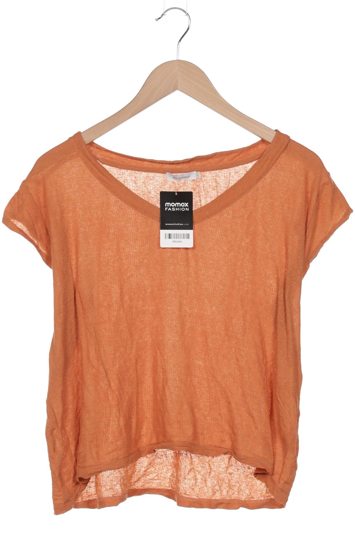 

hessnatur Damen T-Shirt, orange, Gr. 40