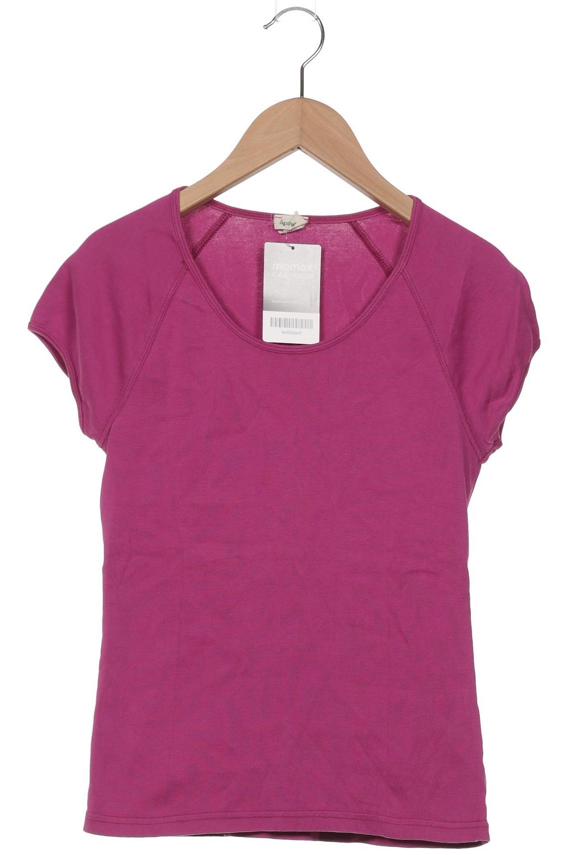 

hessnatur Damen T-Shirt, pink, Gr. 36