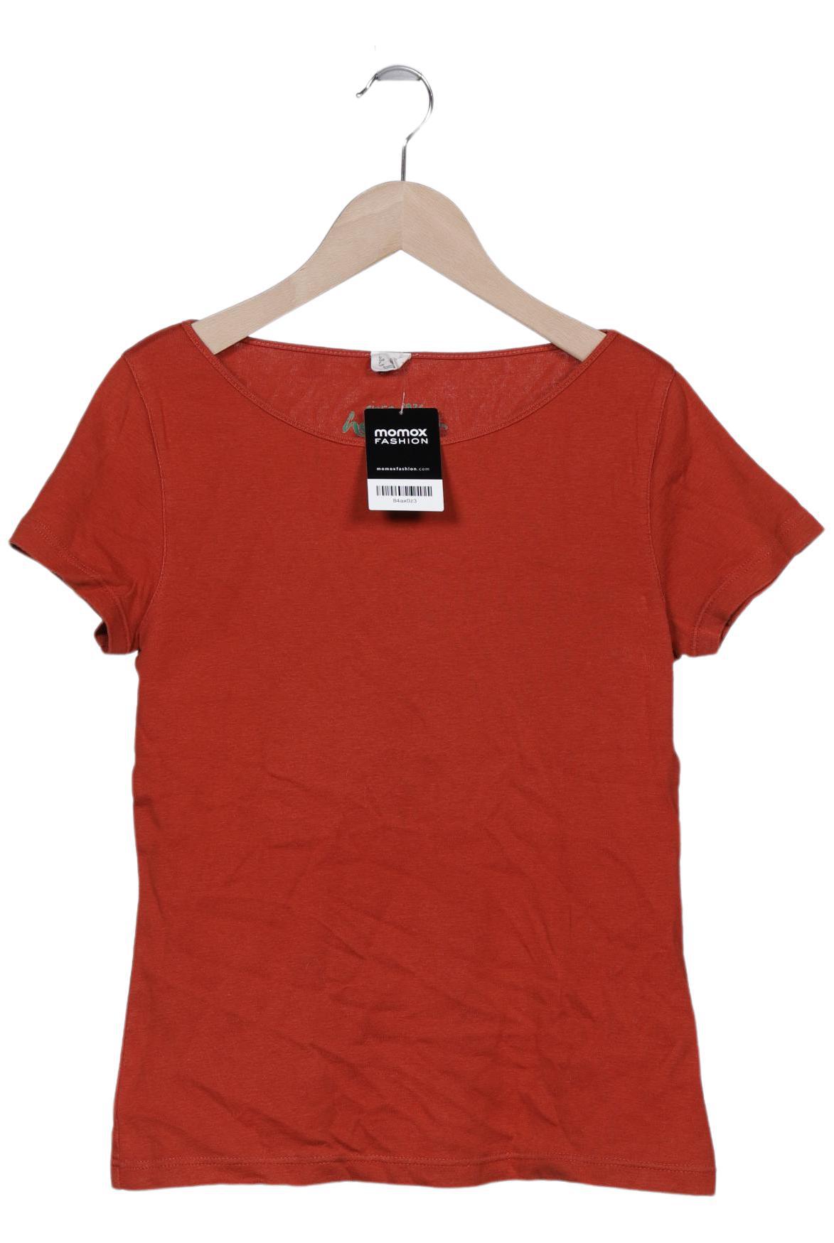 

hessnatur Damen T-Shirt, orange, Gr. 36