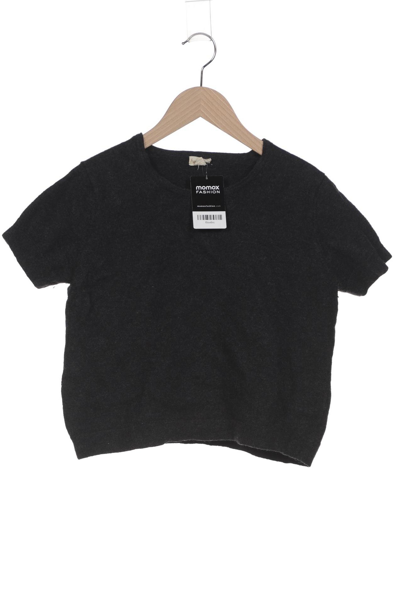 

hessnatur Damen T-Shirt, schwarz, Gr. 46