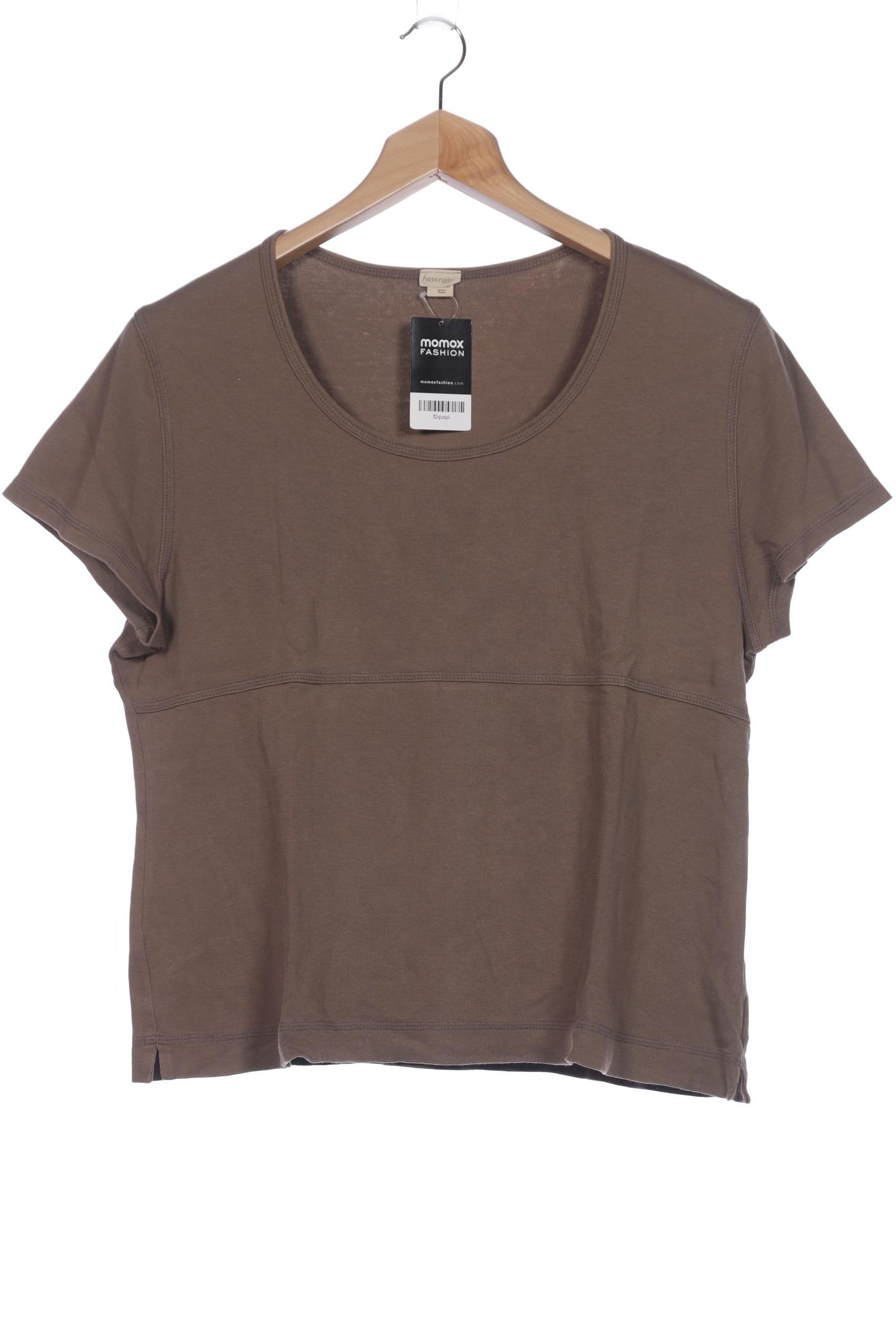 

hessnatur Damen T-Shirt, braun, Gr. 48