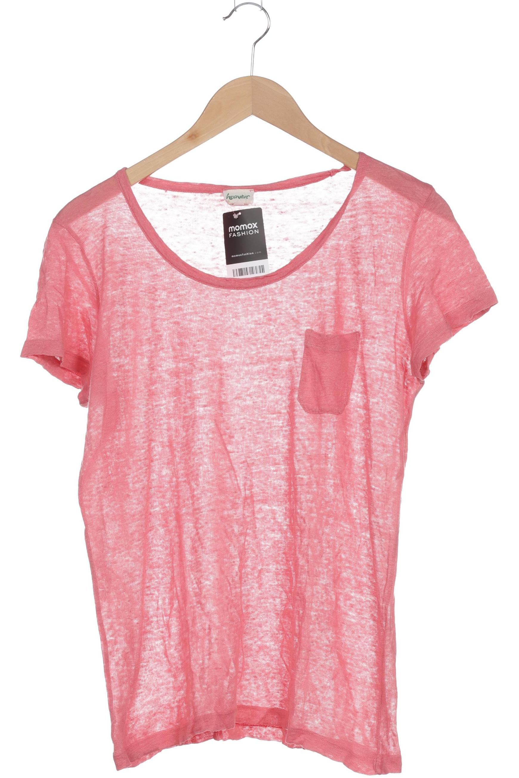 

hessnatur Damen T-Shirt, pink, Gr. 40