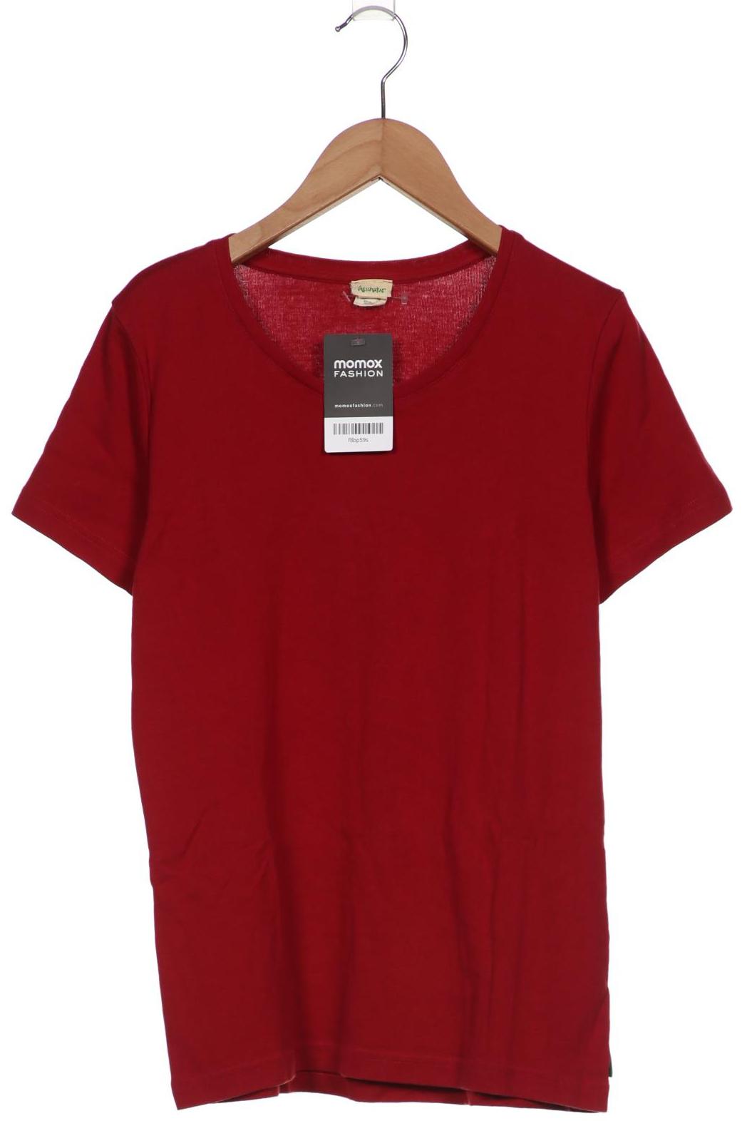 

hessnatur Damen T-Shirt, rot, Gr. 38