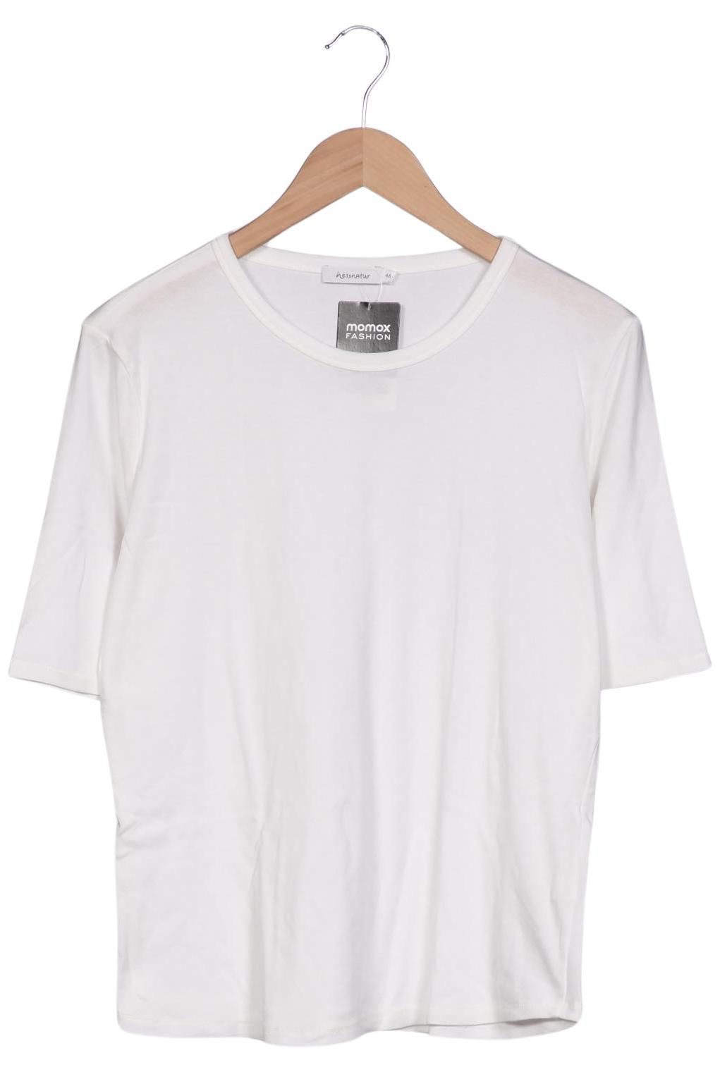 

hessnatur Damen T-Shirt, weiß, Gr. 46