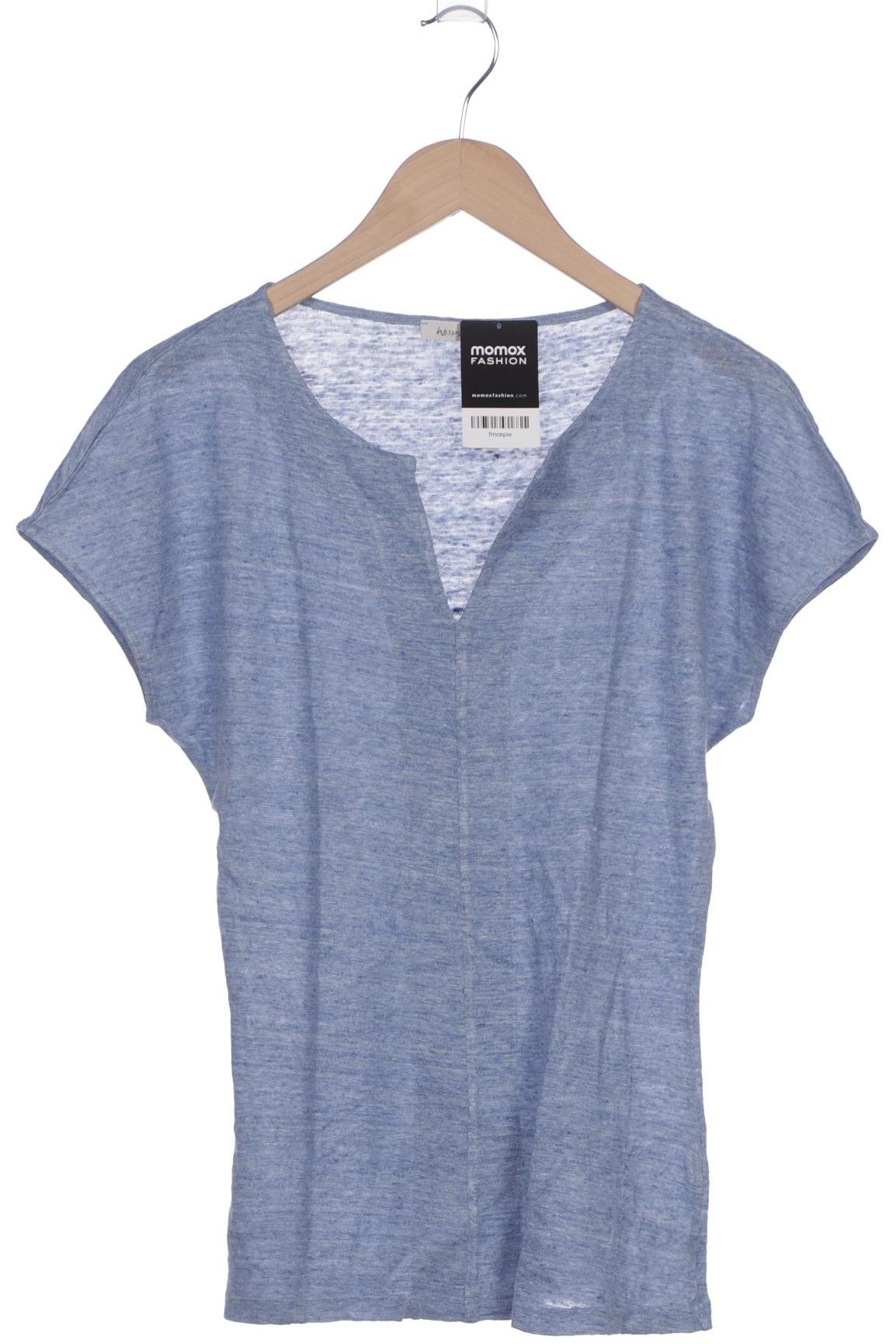

hessnatur Damen T-Shirt, blau, Gr. 40