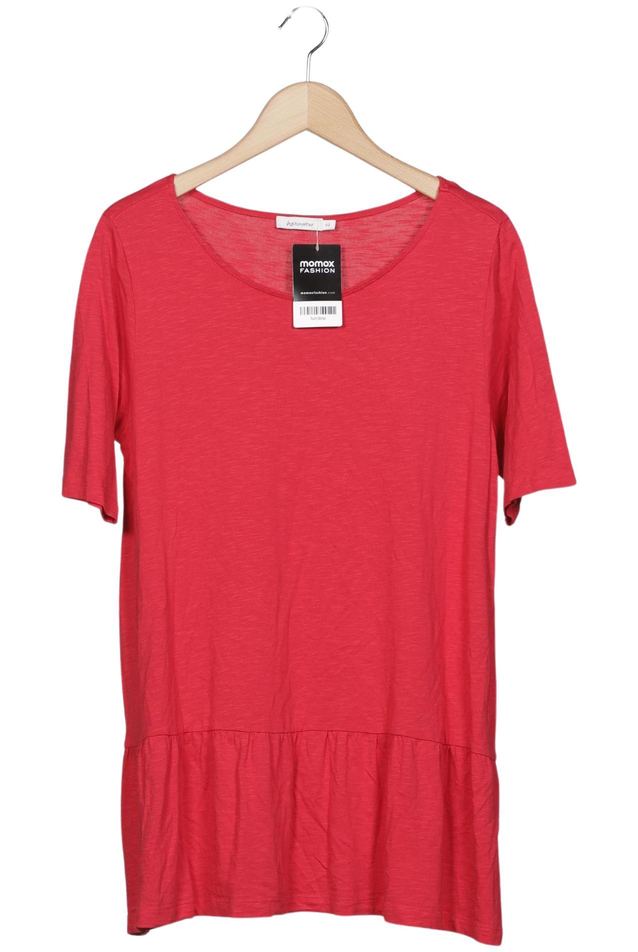 

hessnatur Damen T-Shirt, rot, Gr. 42