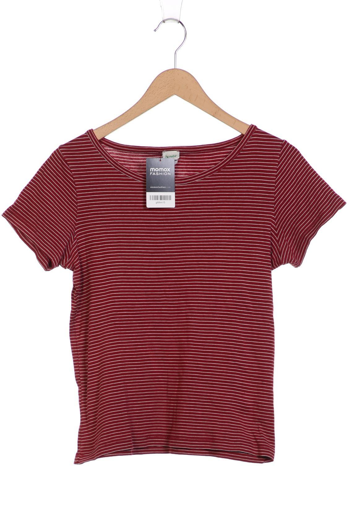 

hessnatur Damen T-Shirt, rot, Gr. 36