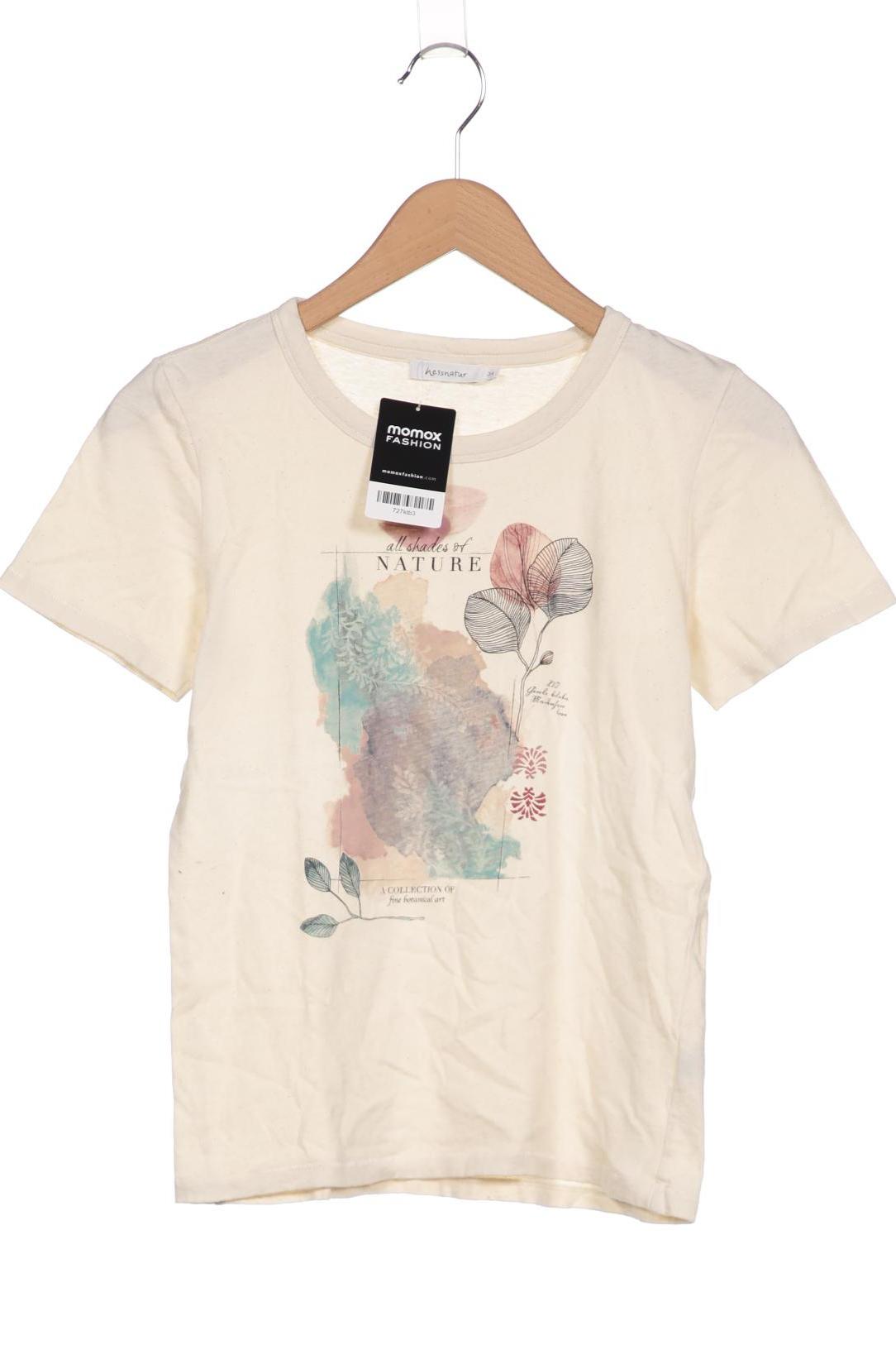 

hessnatur Damen T-Shirt, beige, Gr. 34