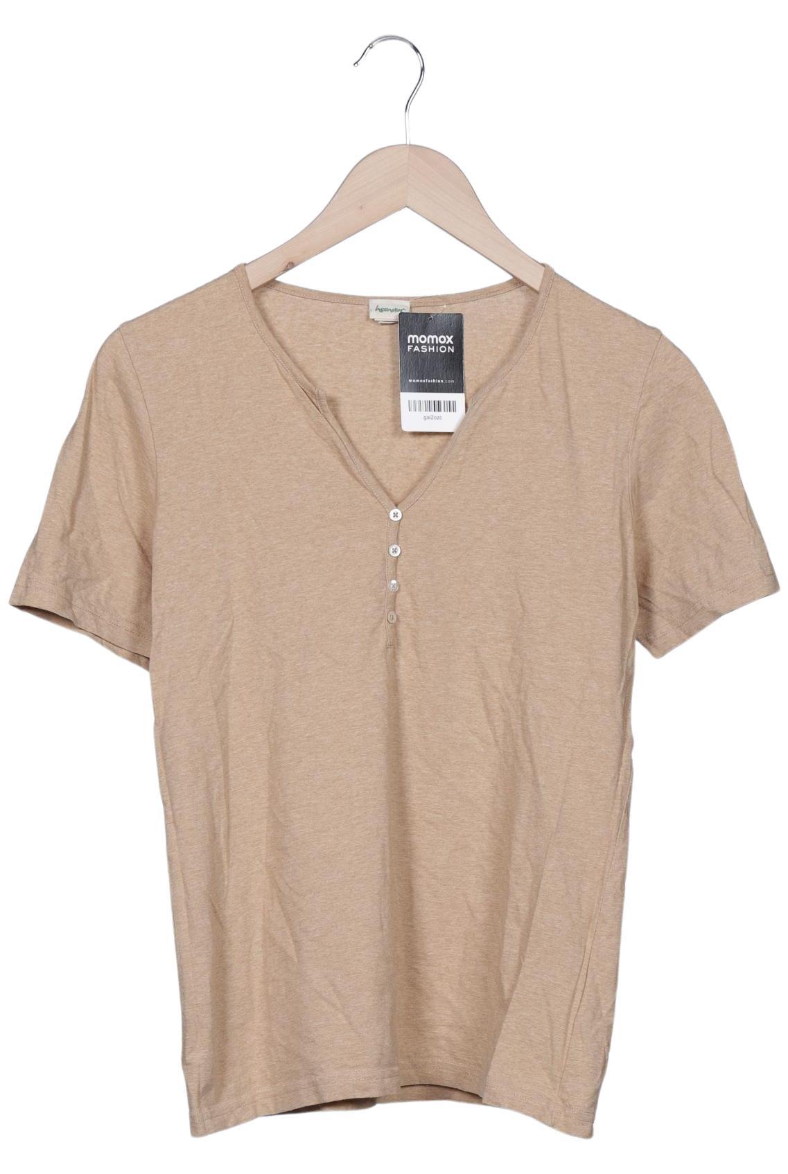 

hessnatur Damen T-Shirt, beige, Gr. 36