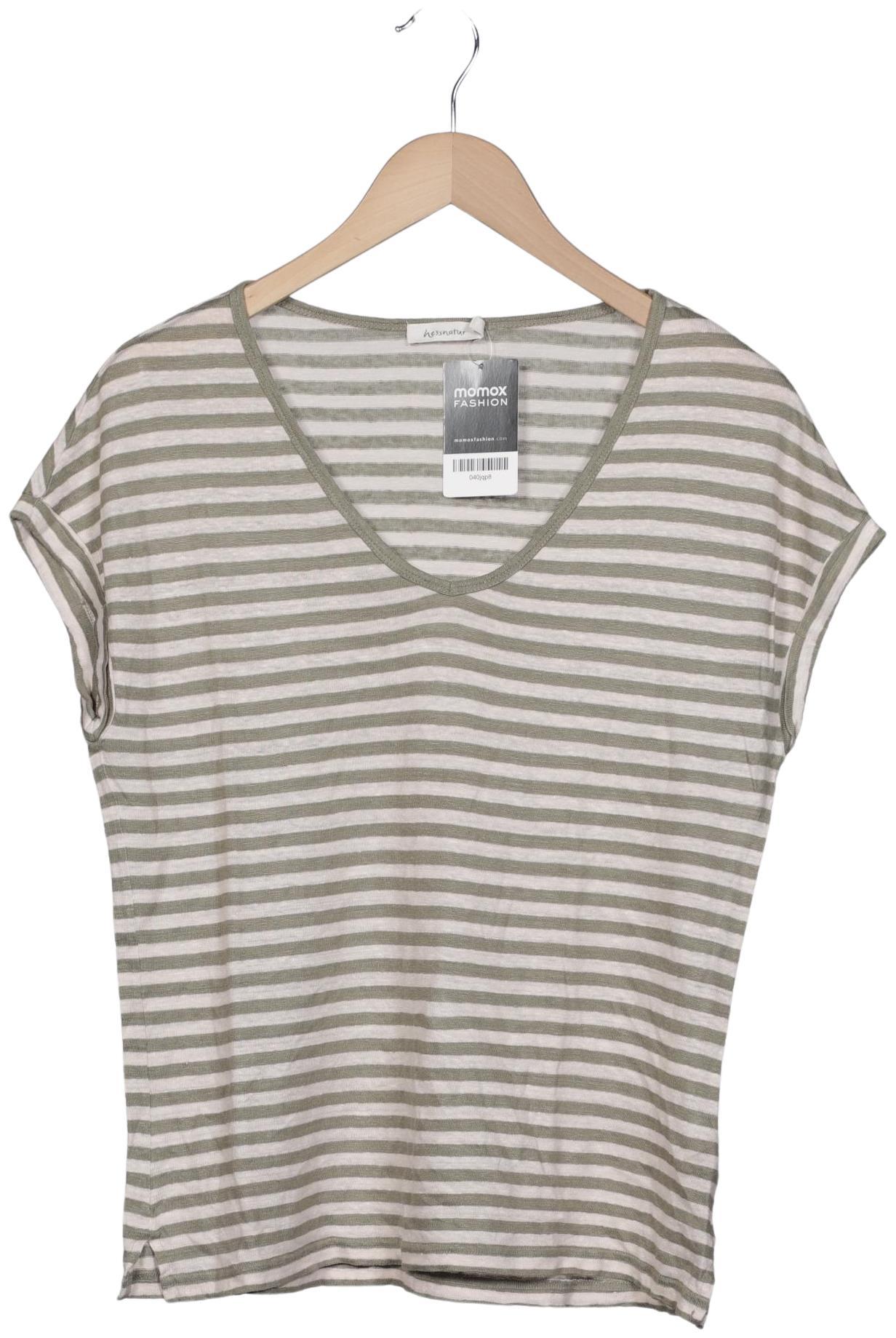 

hessnatur Damen T-Shirt, grün, Gr. 42