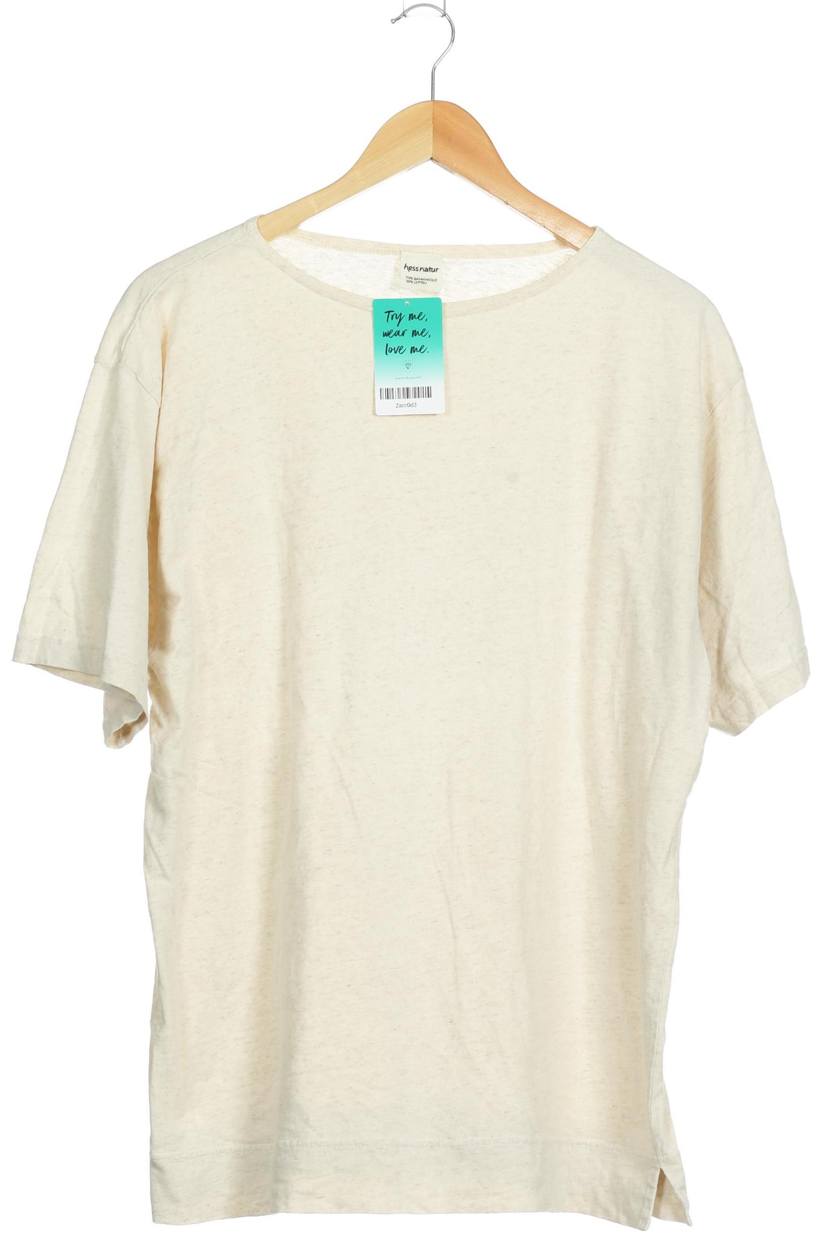 

hessnatur Damen T-Shirt, beige, Gr. 42