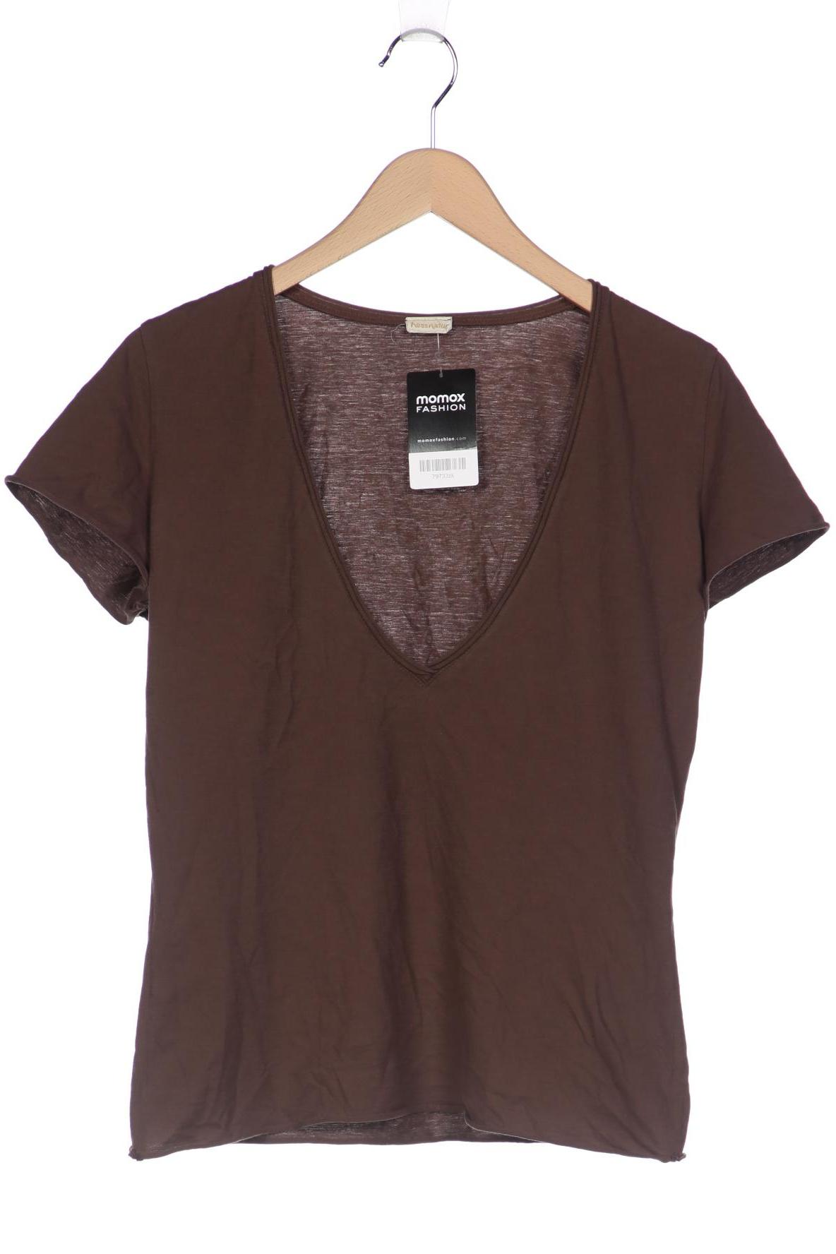 

hessnatur Damen T-Shirt, braun, Gr. 40