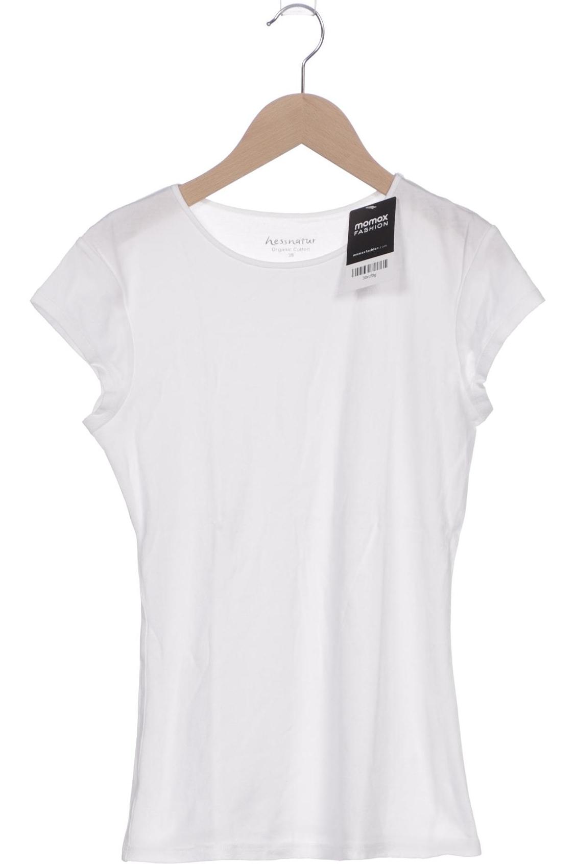 

hessnatur Damen T-Shirt, weiß, Gr. 38