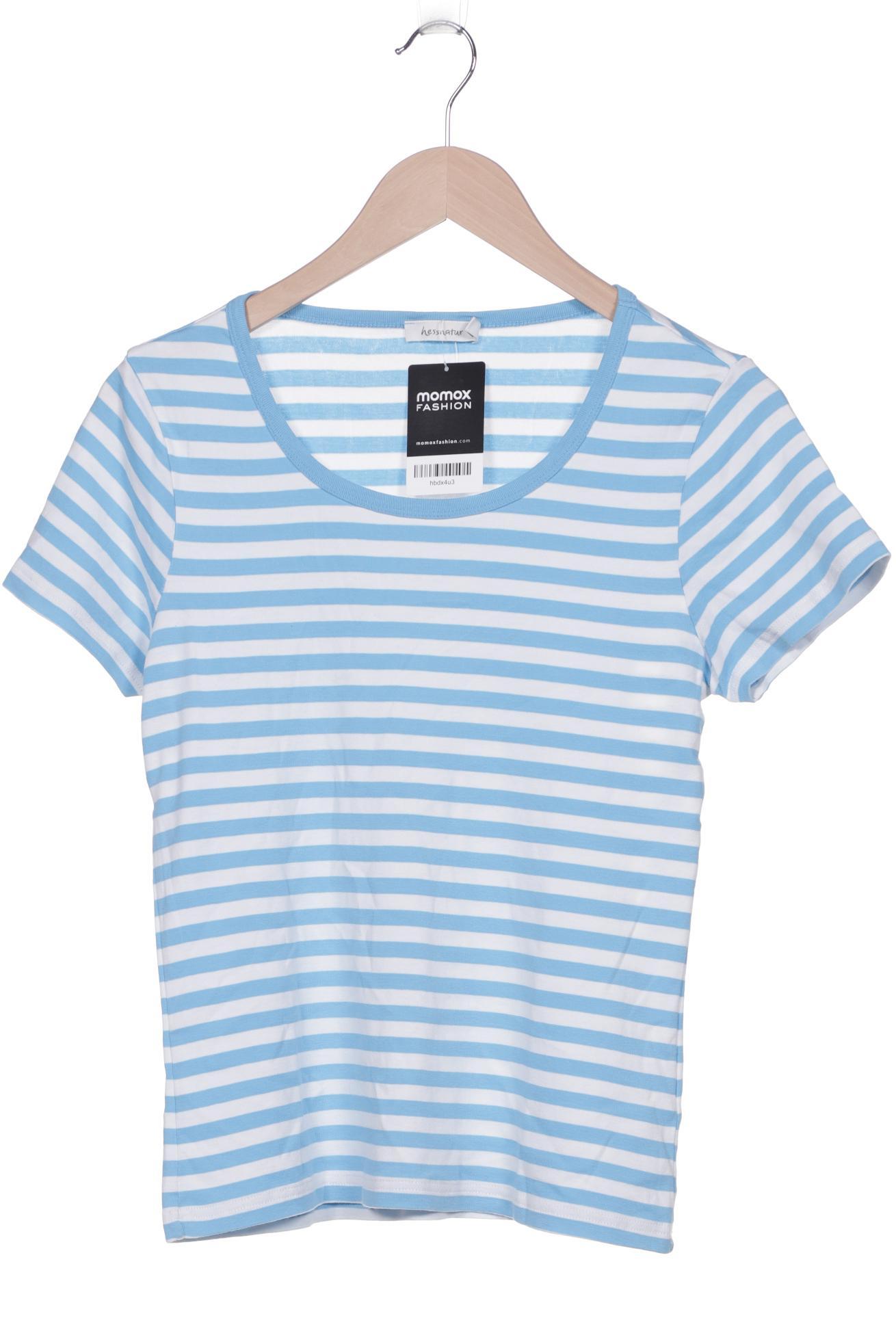 

hessnatur Damen T-Shirt, blau, Gr. 40
