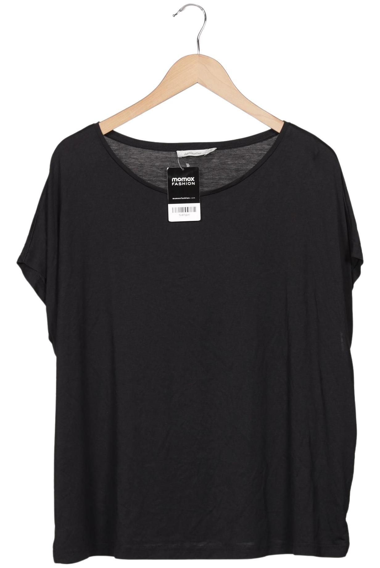 

hessnatur Damen T-Shirt, schwarz, Gr. 44