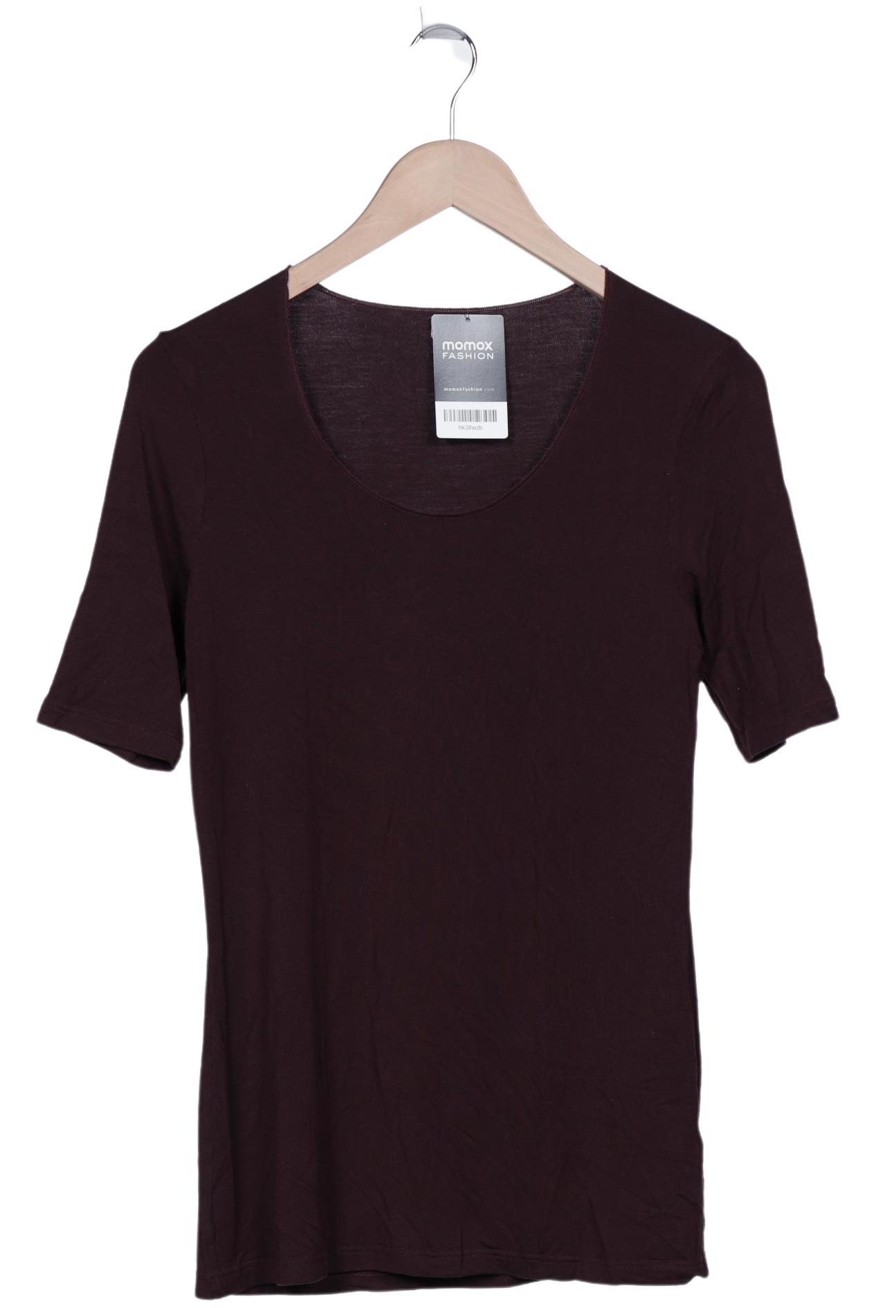 

hessnatur Damen T-Shirt, bordeaux, Gr. 44