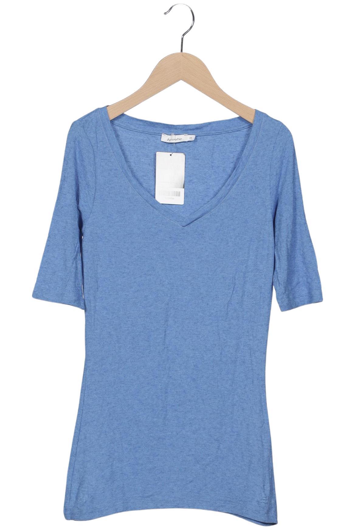 

hessnatur Damen T-Shirt, blau, Gr. 36