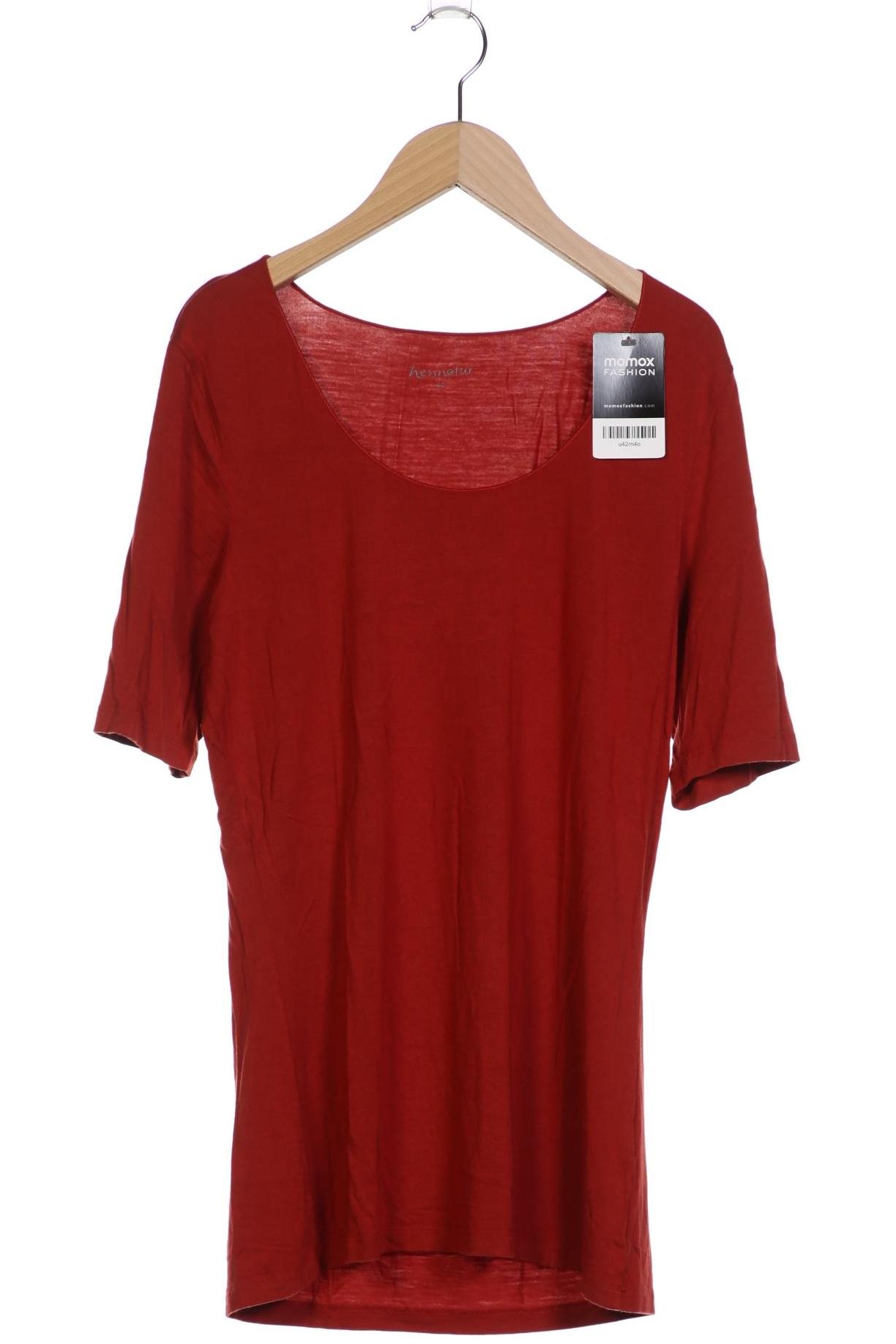 

hessnatur Damen T-Shirt, rot, Gr. 42