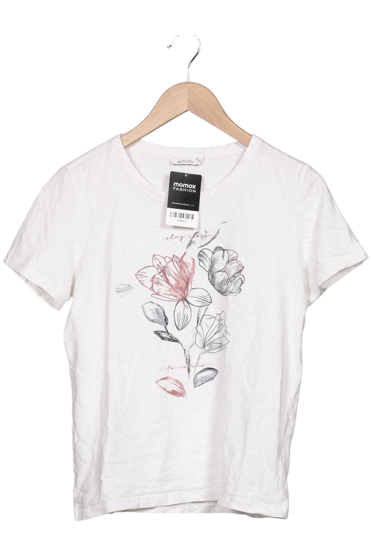 

hessnatur Damen T-Shirt, weiß, Gr. 38