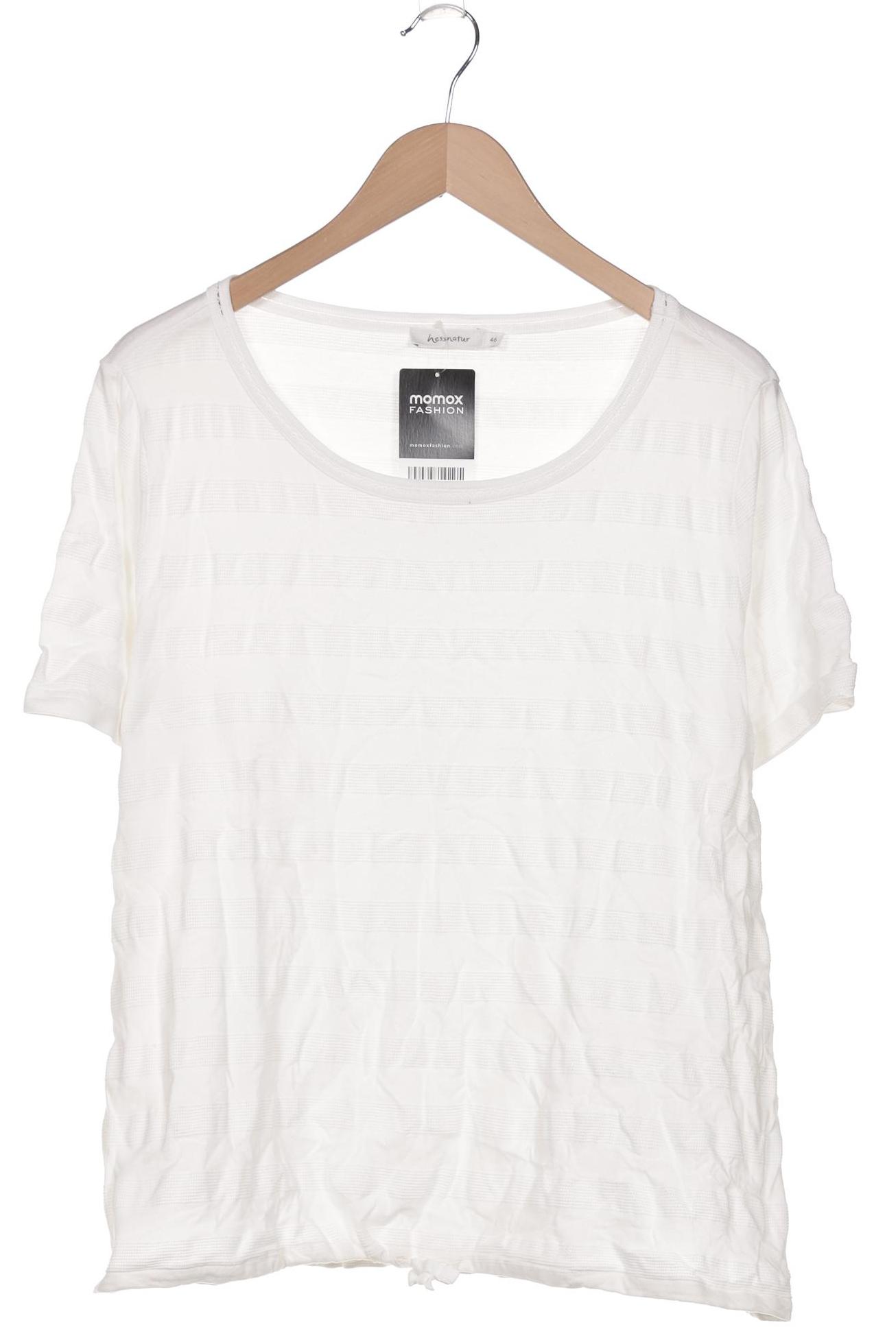 

hessnatur Damen T-Shirt, weiß, Gr. 46