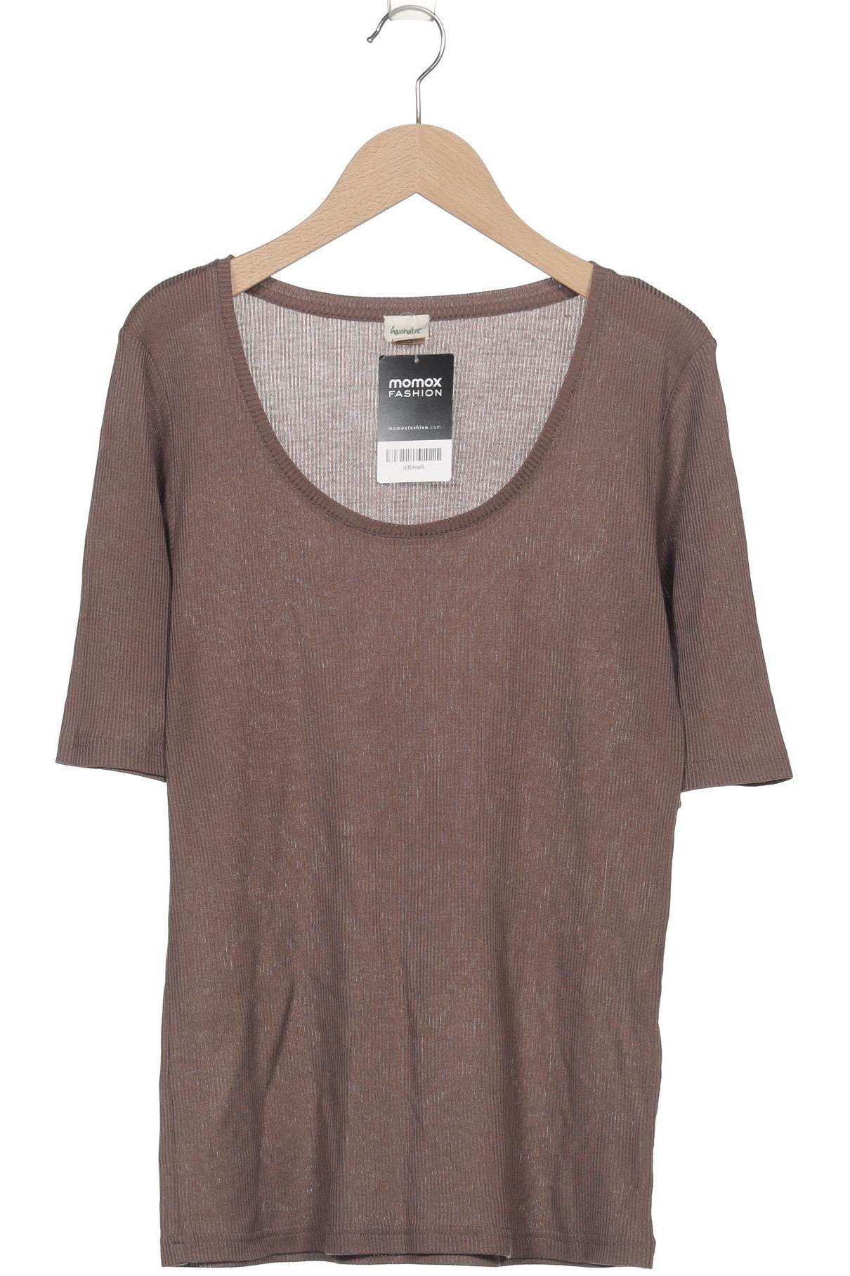

hessnatur Damen T-Shirt, braun, Gr. 38