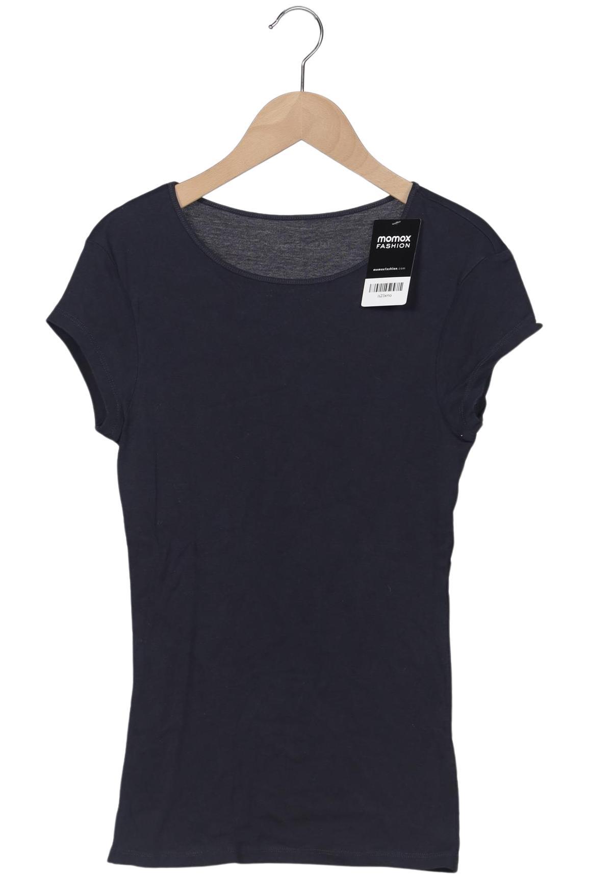 

hessnatur Damen T-Shirt, marineblau, Gr. 36