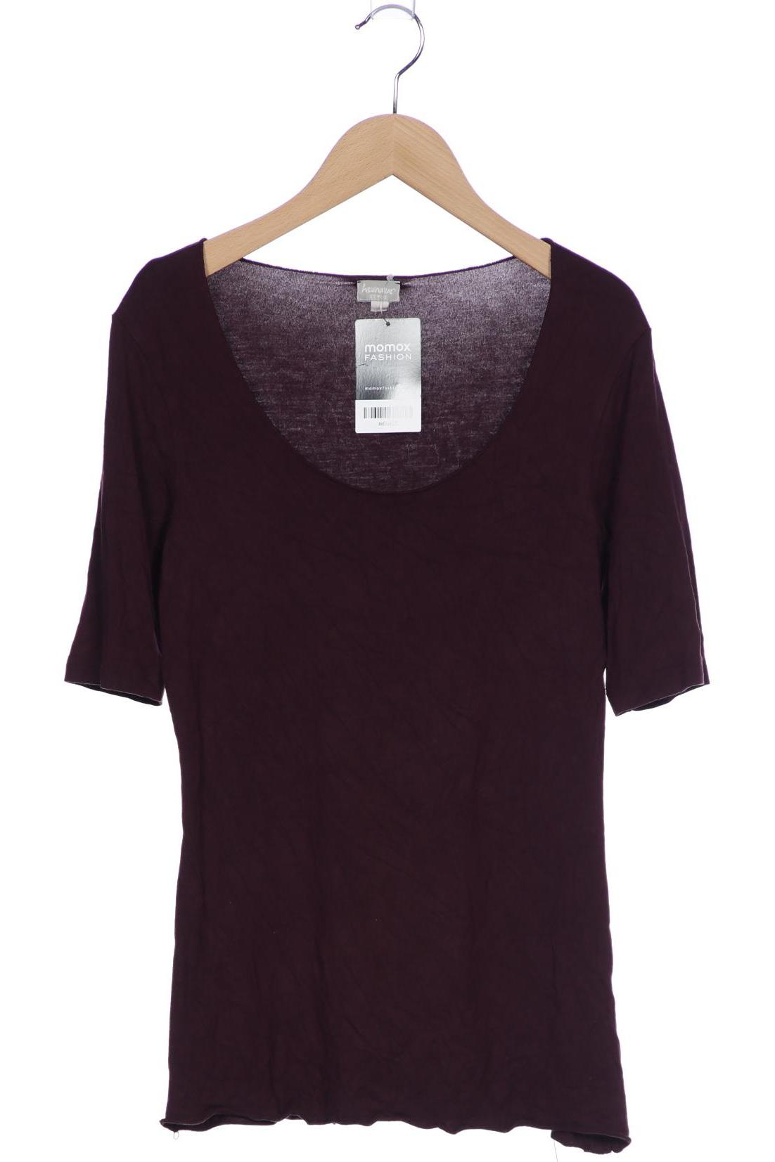

hessnatur Damen T-Shirt, bordeaux, Gr. 38