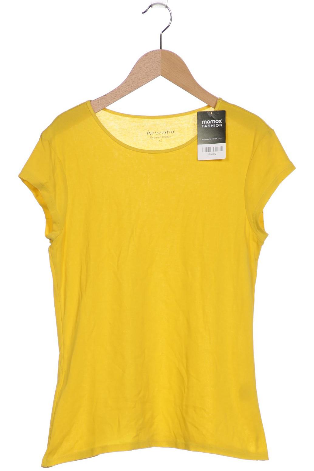 

hessnatur Damen T-Shirt, gelb, Gr. 40