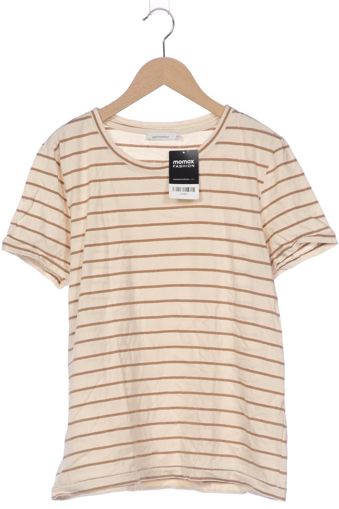 

hessnatur Damen T-Shirt, beige, Gr. 42