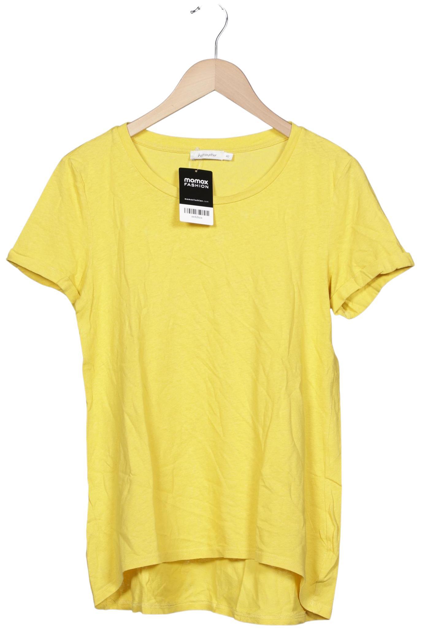 

hessnatur Damen T-Shirt, gelb, Gr. 40